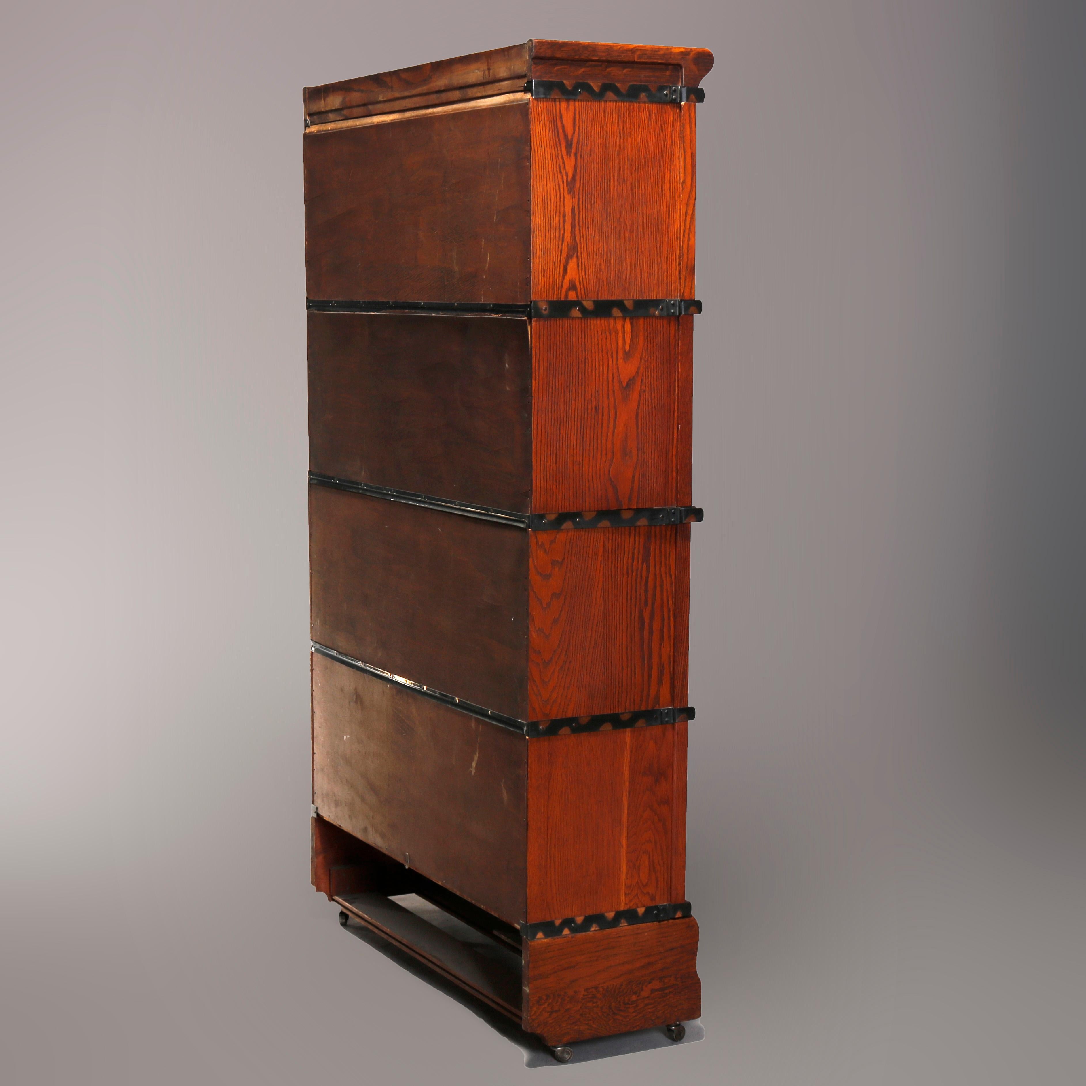 lawyer bookcase antique