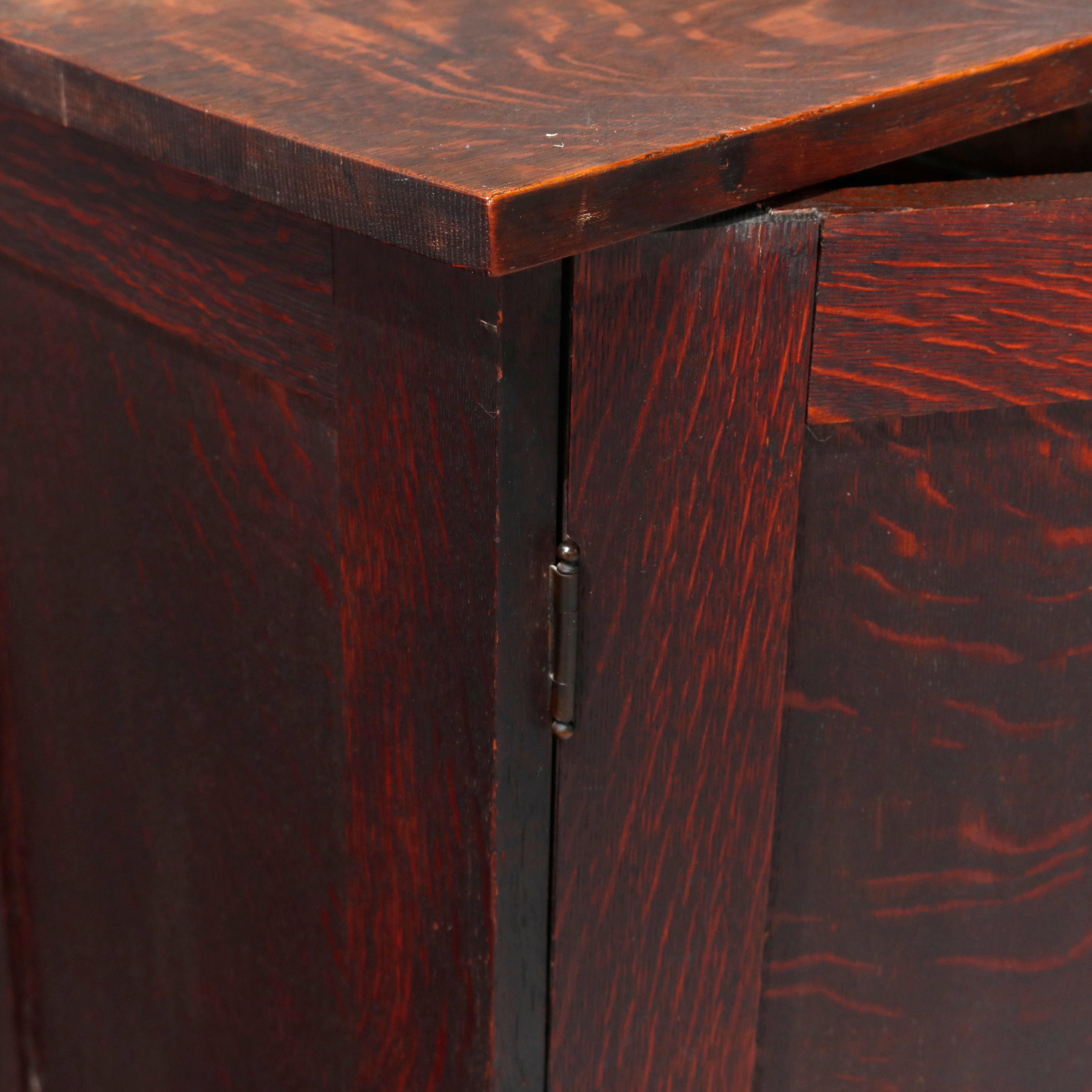 mission style kitchen cabinets quarter-sawn oak