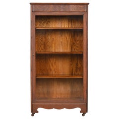 Antique Arts & Crafts Oak Bookcase, Circa 1900