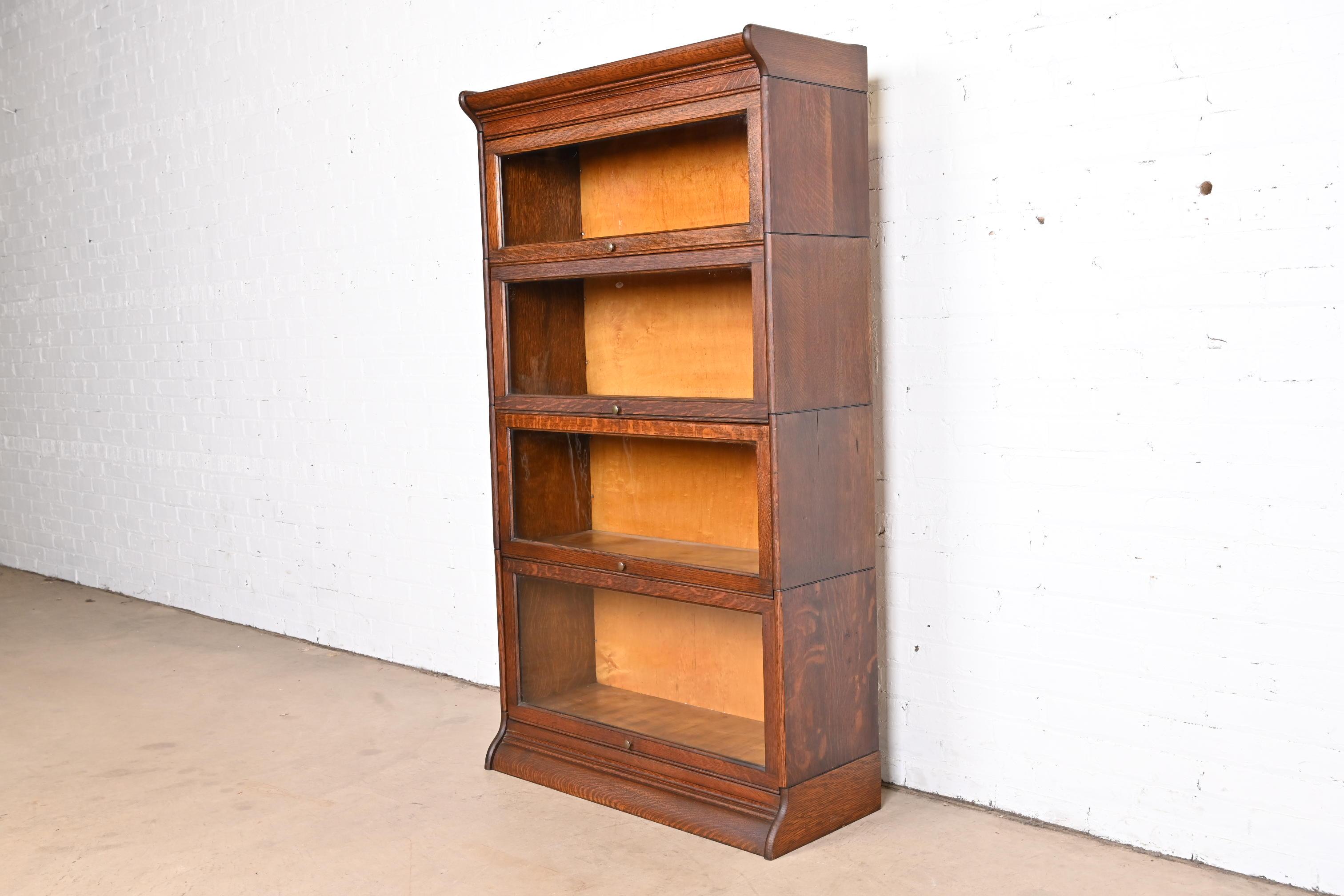 antique stackable bookcases with glass doors