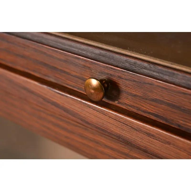 Antica libreria barrister a quattro ripiani in Oak Oak & Crafts di Macey, CIRCA 1920 in vendita 2