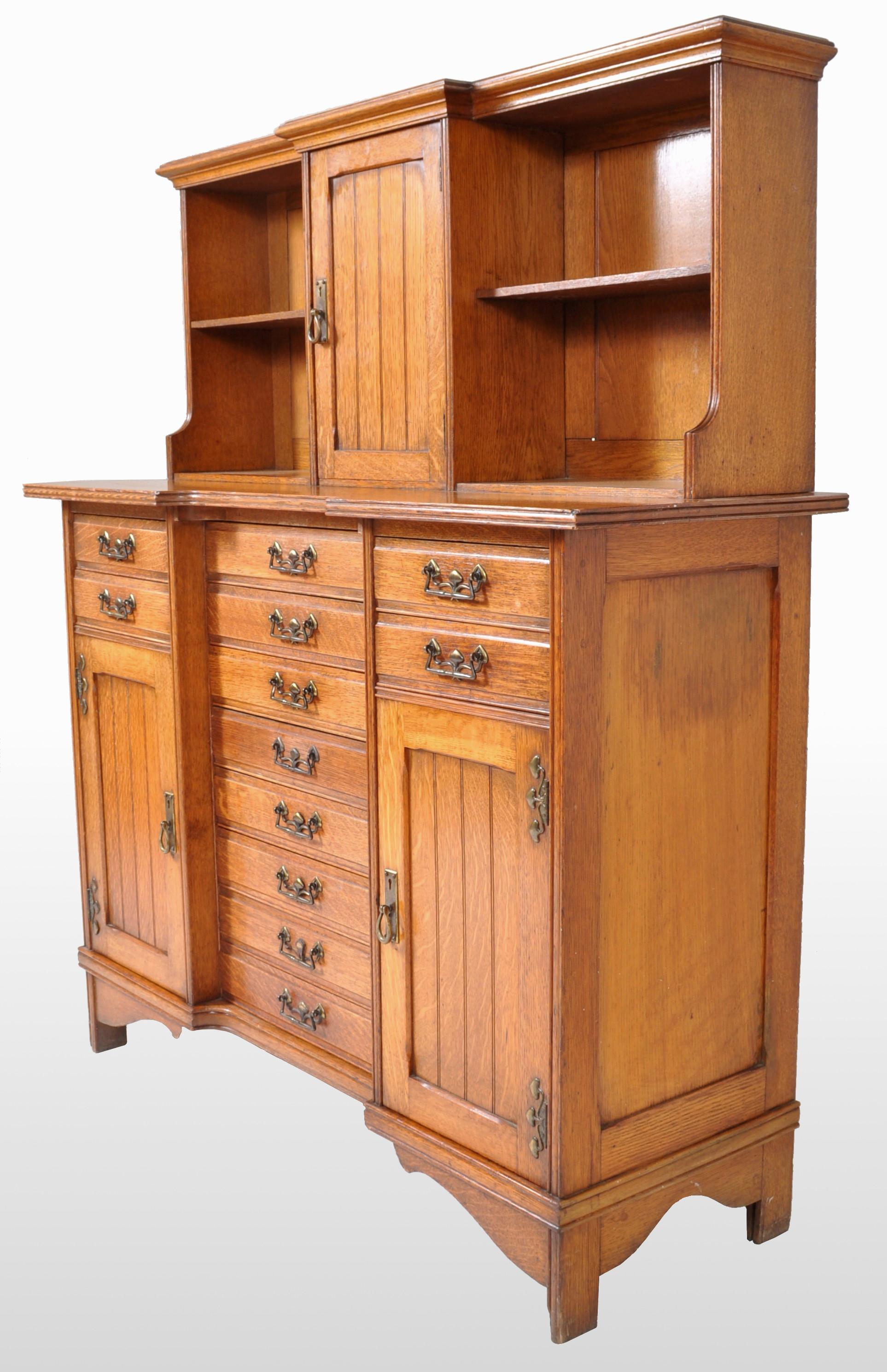 arts and crafts cabinets