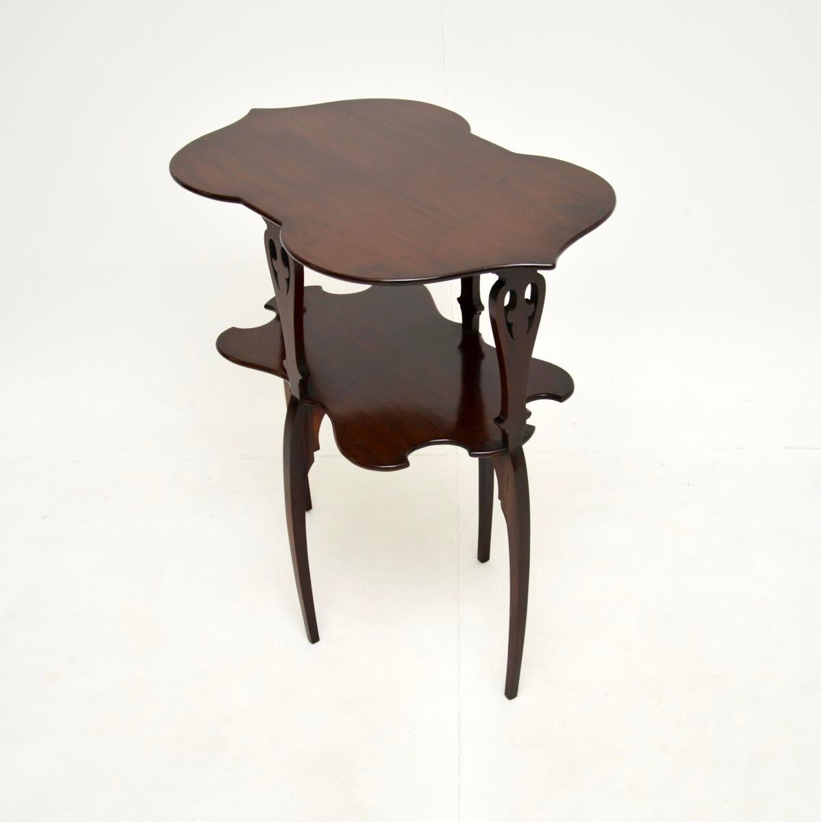 Mesa auxiliar antigua Arts & Crafts Británico en venta