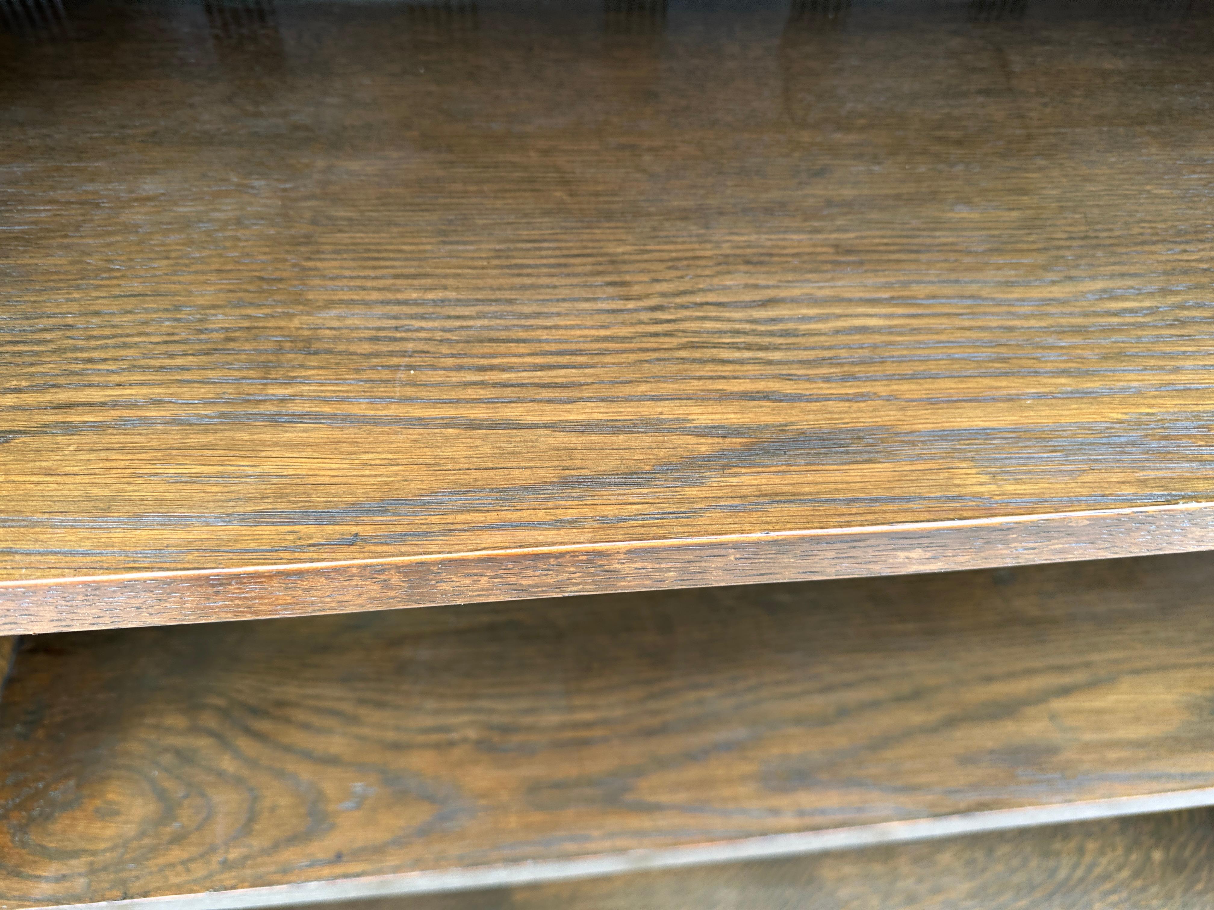 ANTIQUE Arts & Crafts Offenes Bücherregal von Harden - Stickley Era - W8374 im Angebot 7