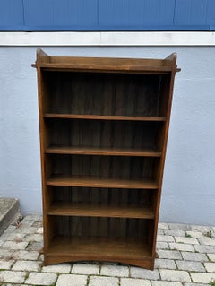 ANTIQUE Arts & Crafts Open Bookcase by Harden - Stickley Era - W8374