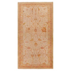 Antiker Oushak-Teppich mit floralen Mustern von Rug & Kilim (Arts & Crafts)