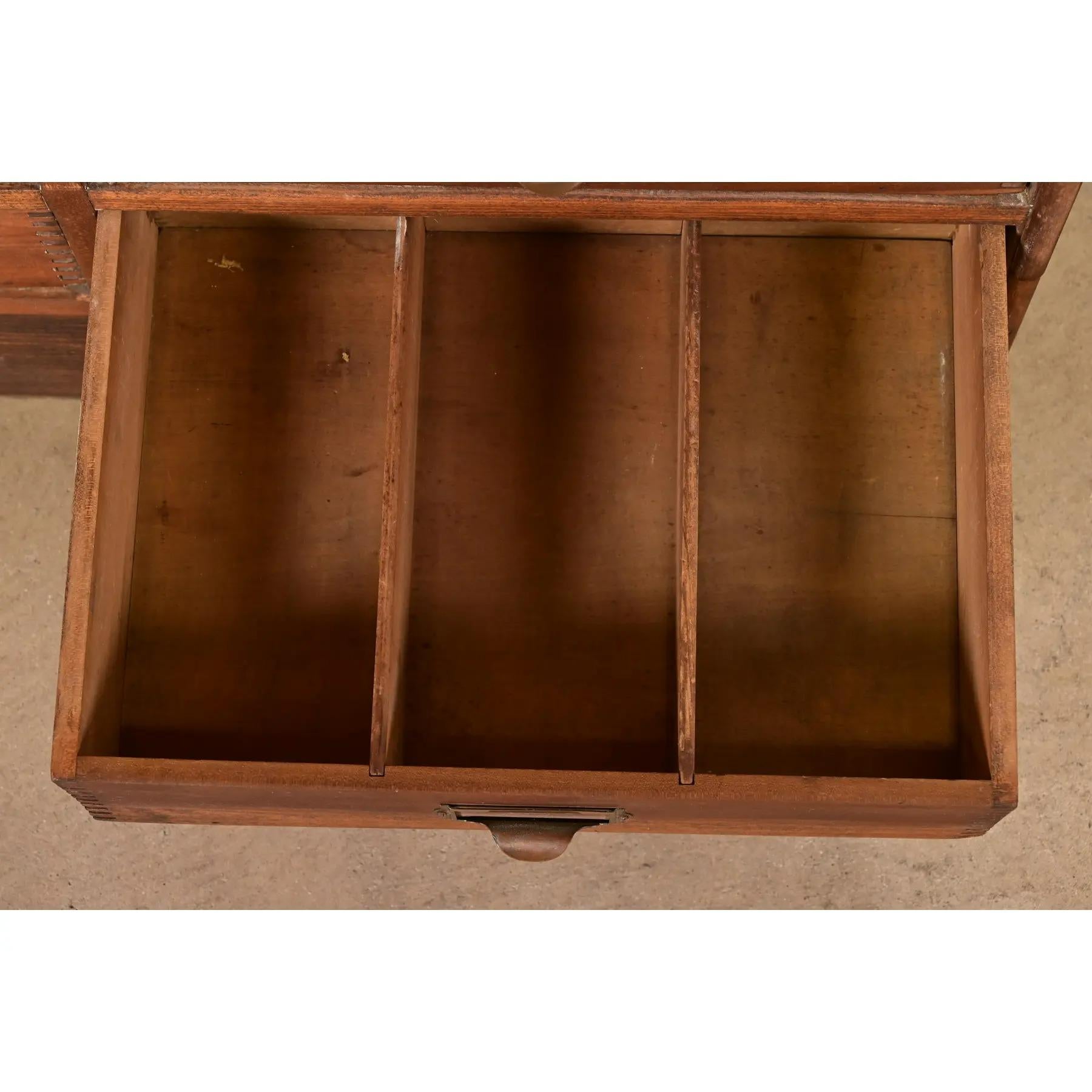 Antique Arts & Crafts Pine 20-Drawer Filing Cabinet or Apothecary Cabinet For Sale 3