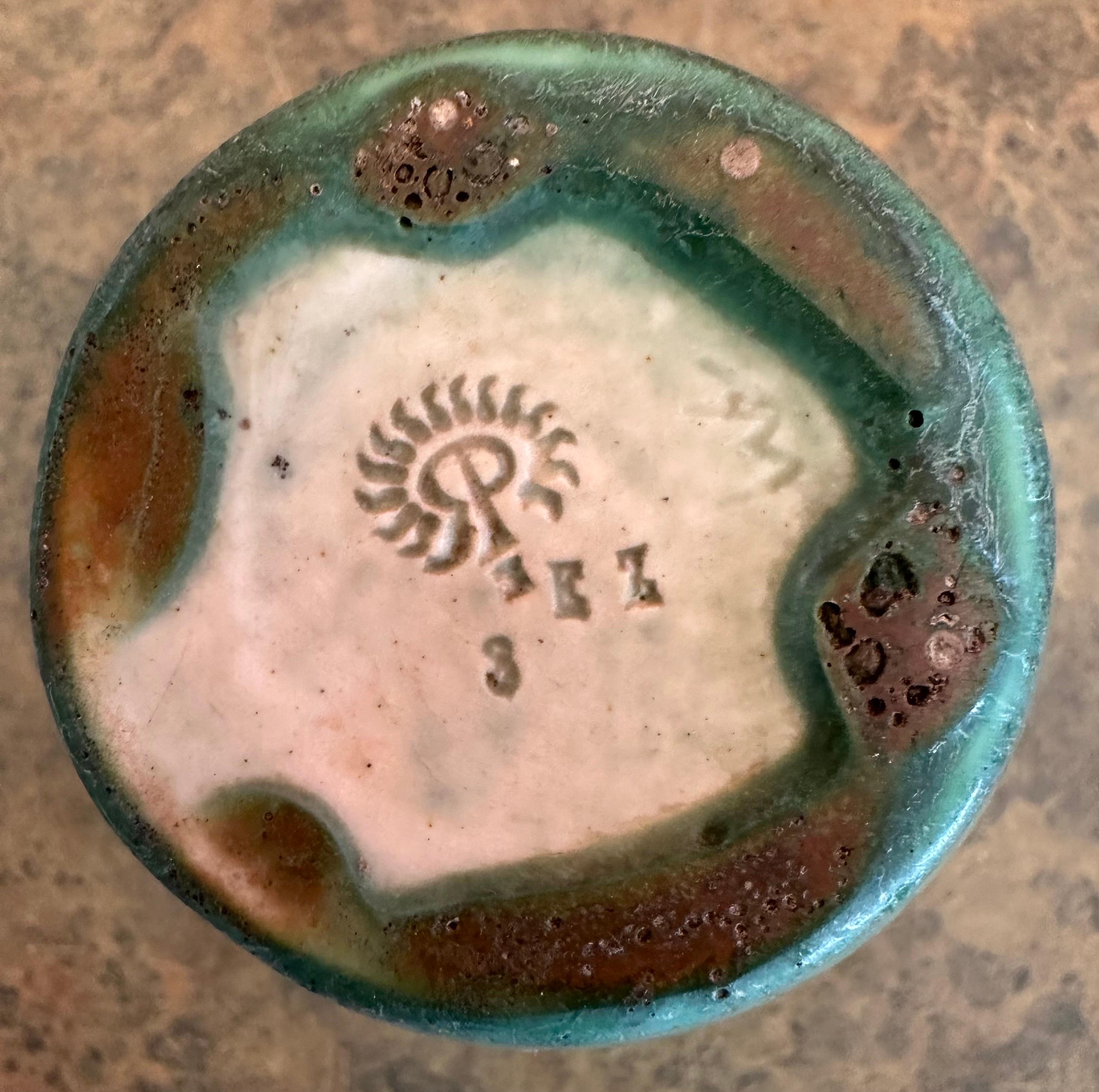 Antique Arts & Crafts Pottery Vase by Rookwood Pottery Company For Sale 3