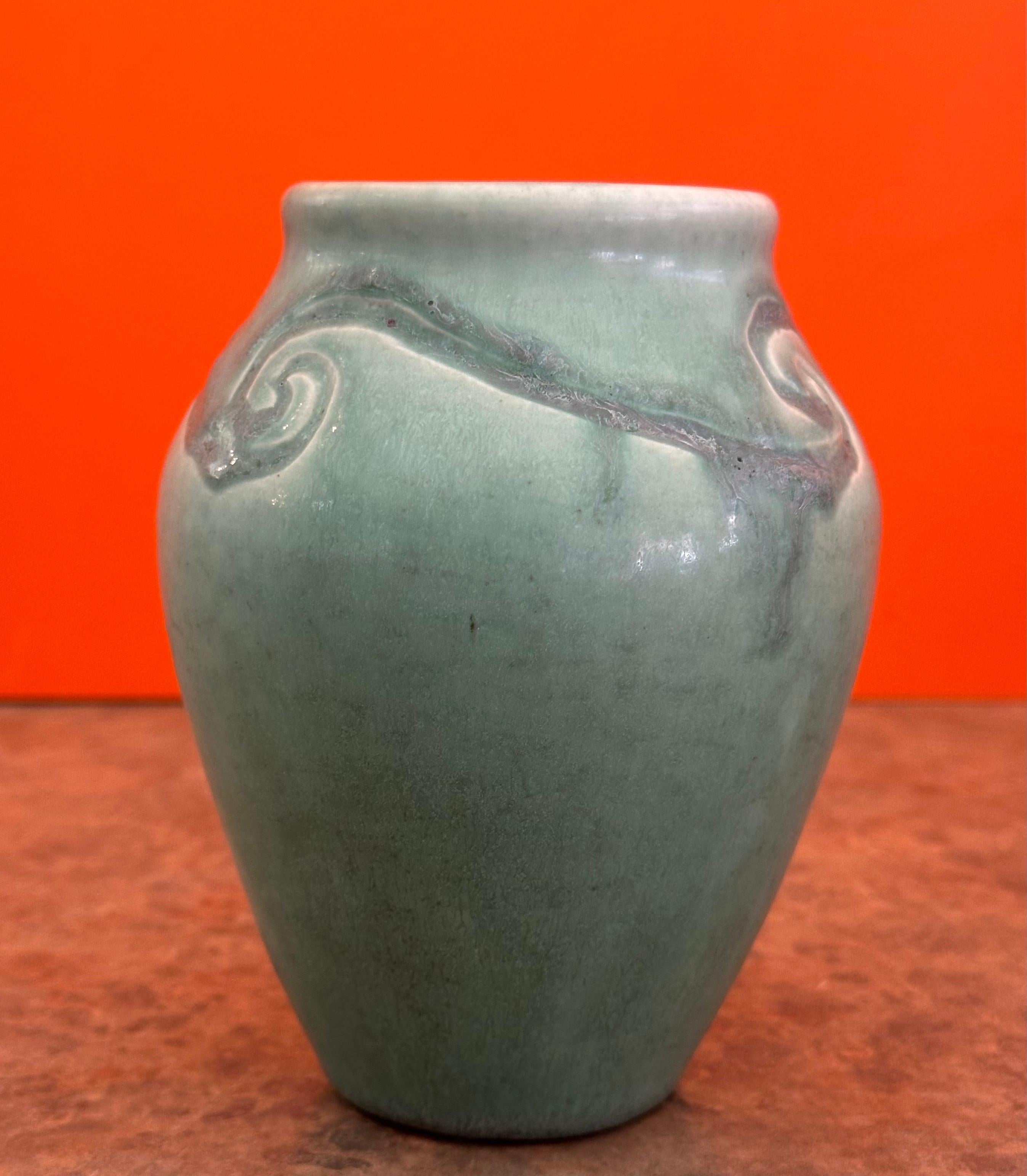 Antique Arts & Crafts Pottery Vase by Rookwood Pottery Company For Sale 1