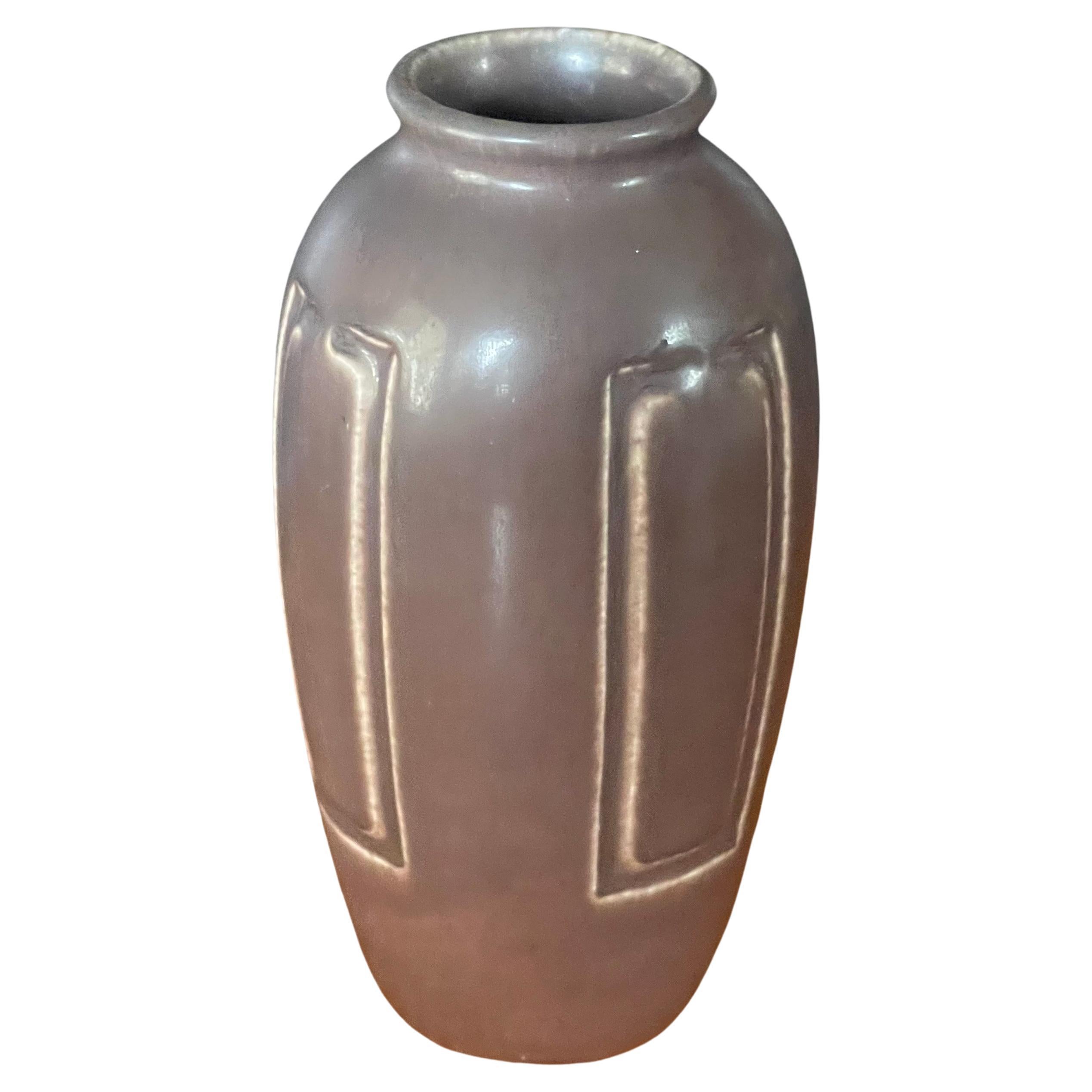 Antique Rookwood Arts and Crafts Art Pottery Footed Vase, 1921 at 1stDibs