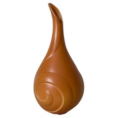 Antique Arts & Crafts Rare-Colored Rookwood Swirl Bud Pottery Vase