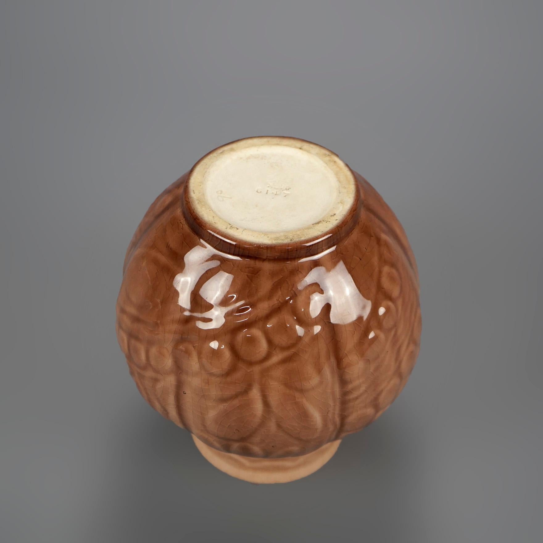 20th Century Antique Arts & Crafts Rookwood Pottery High Glaze Vase, 1944