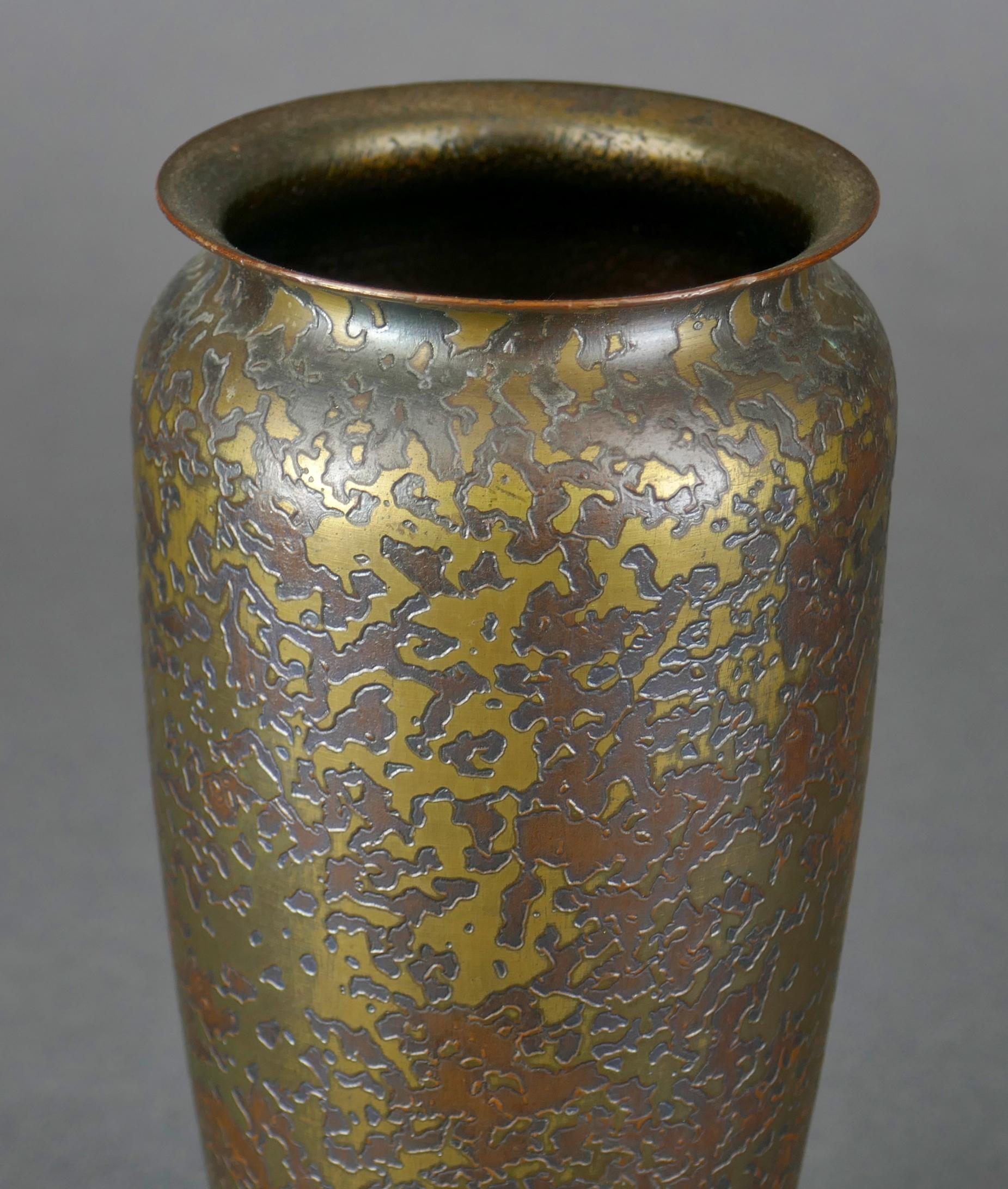 Perfect small Roycroft vase. 