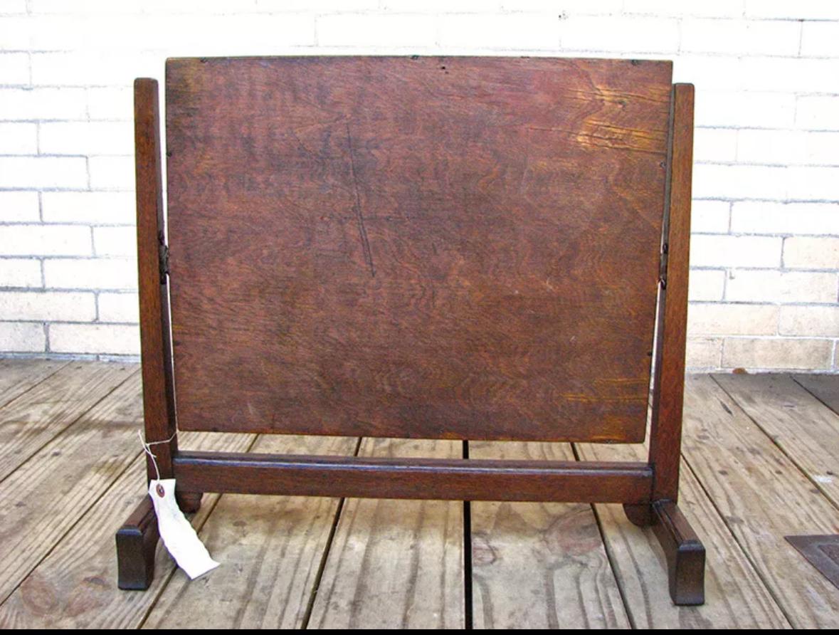Antique ARTS & Crafts Specchio da barba MISSION Oak Stickley Era - W1422 In condizioni buone in vendita a Shamokin Dam, PA