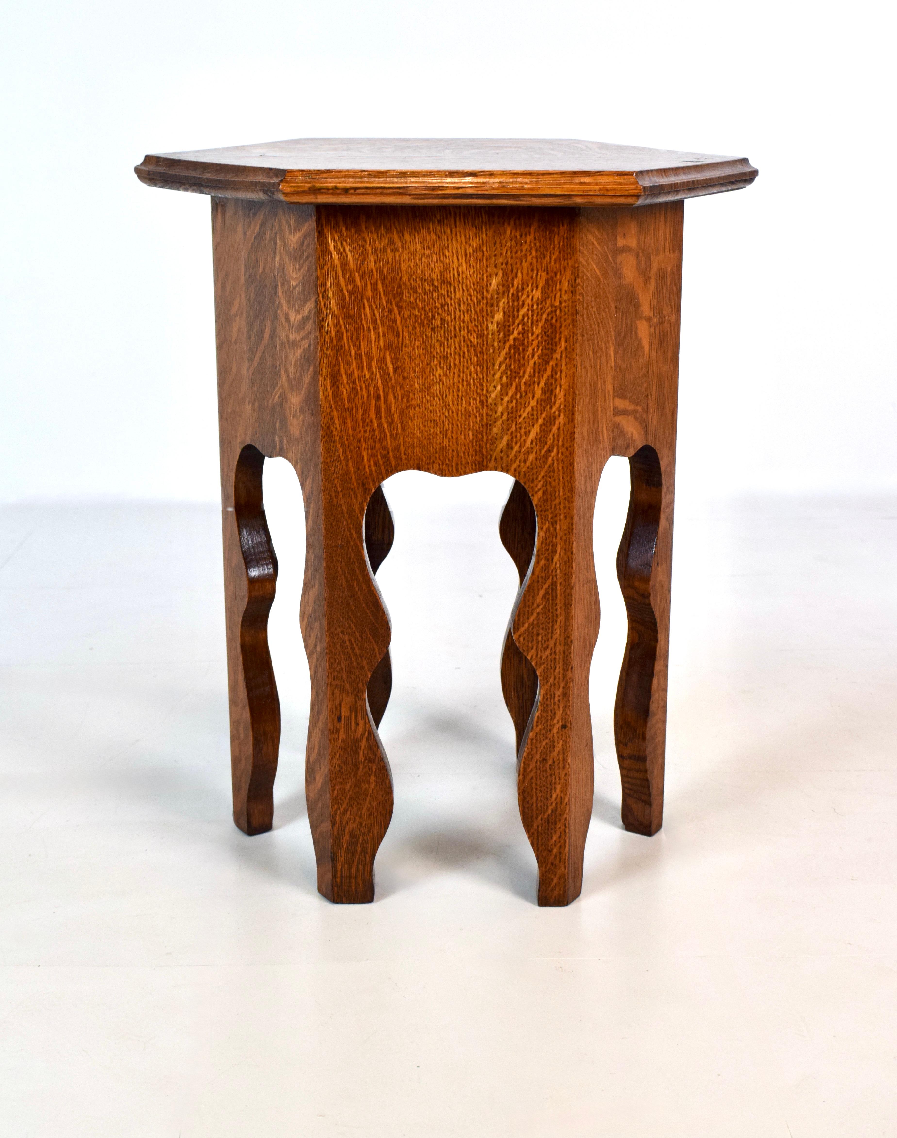 Hand-Crafted Antique Arts & Crafts Side Tables /Stools/ Stands For Sale