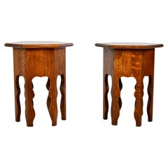 Antique Arts & Crafts Side Tables /Stools/ Stands