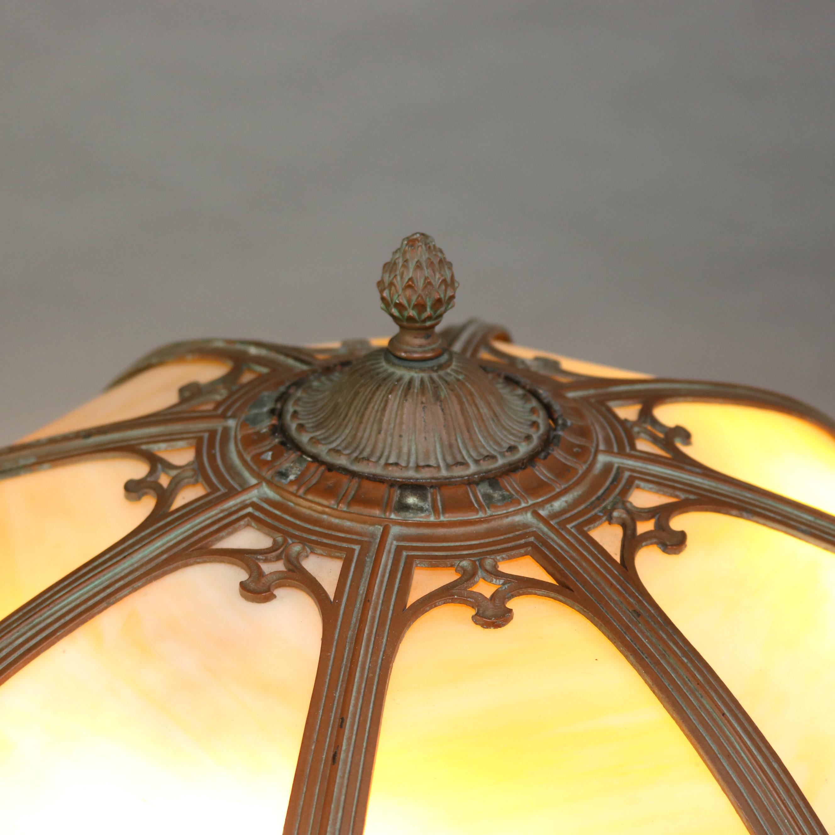 antique arts and crafts table lamps