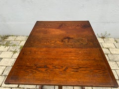 Antique Arts & Crafts Small Drop Leaf Table - Stickley Era