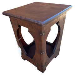 Antique Arts & Crafts Small Tabouret Stand - Stickley Era - W7991