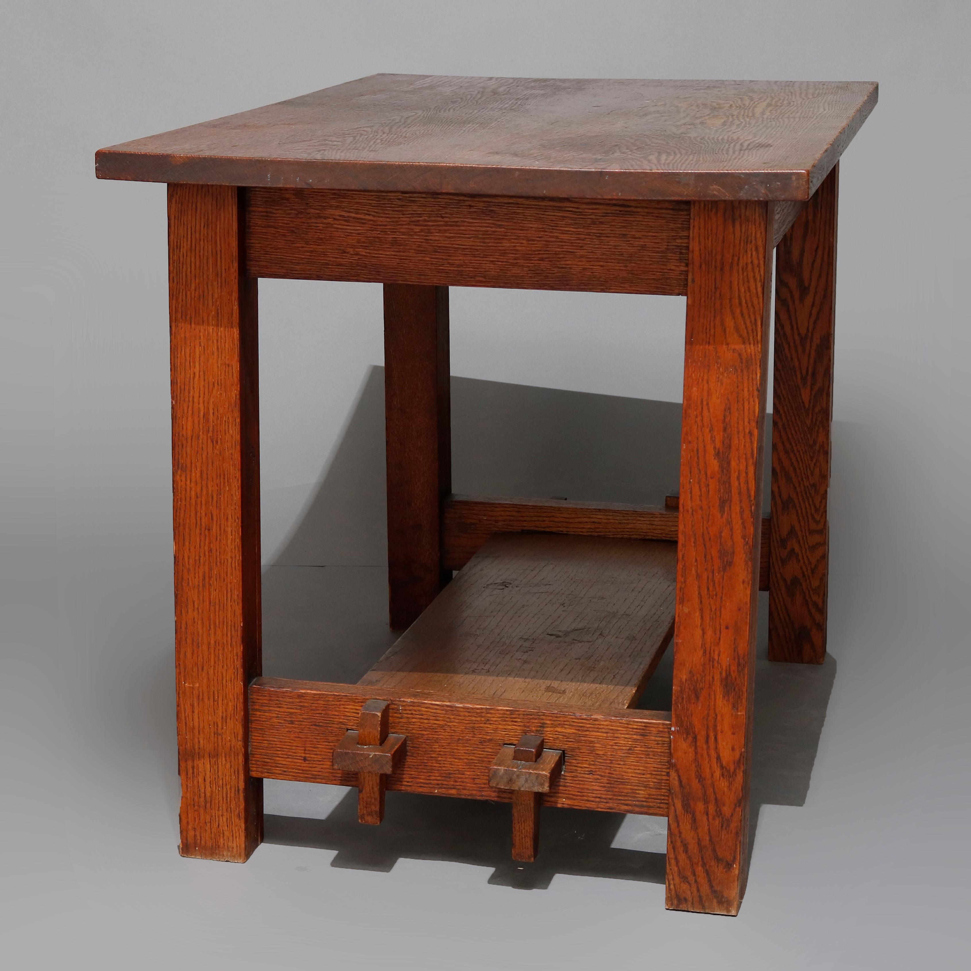 vintage stickley table