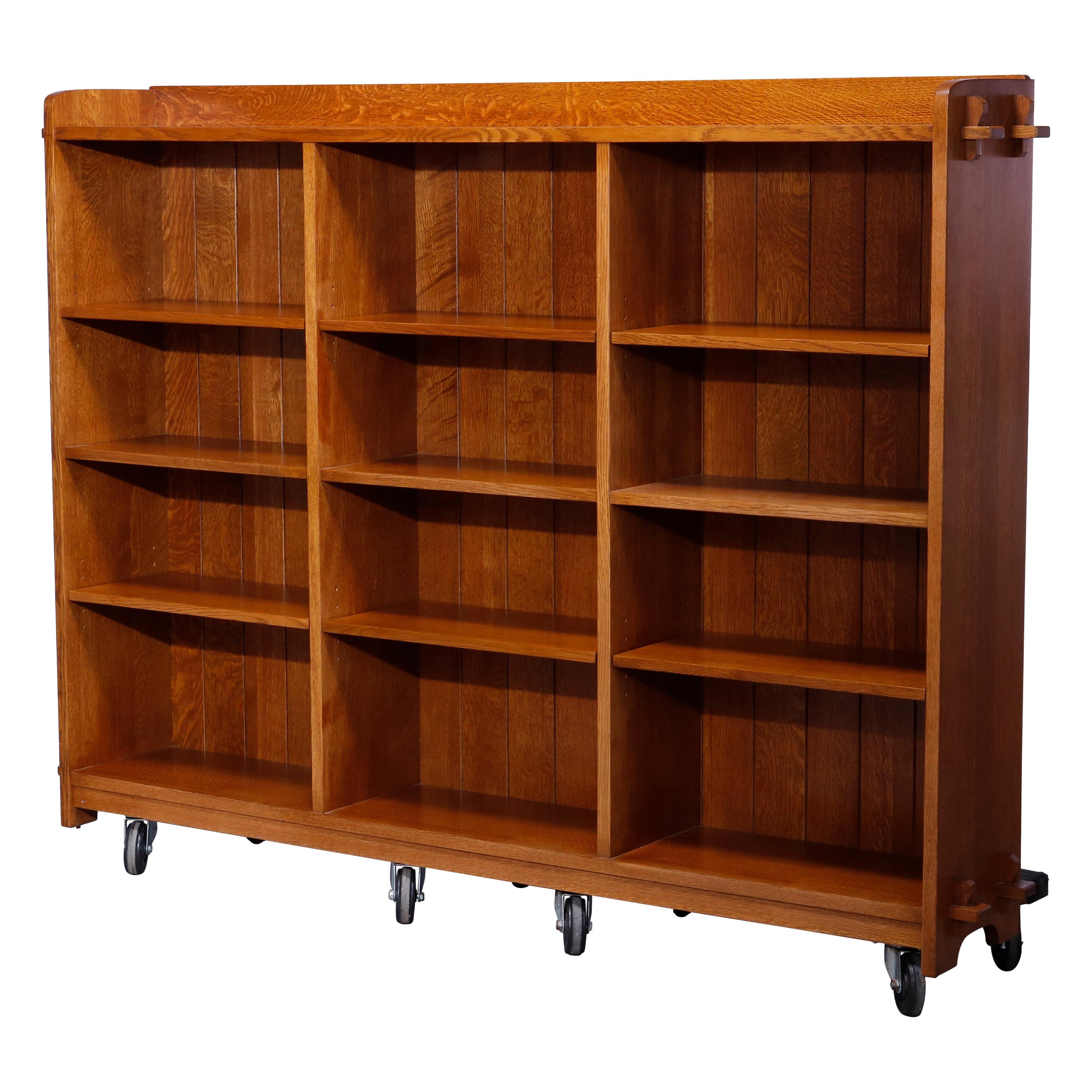 Stickley Mission Bookcase 19 For Sale on 1stDibs stickley