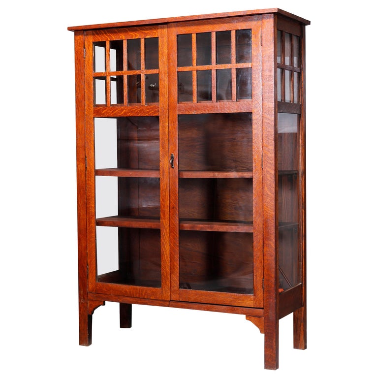 Antique Arts and Crafts Stickley School Mission Oak China