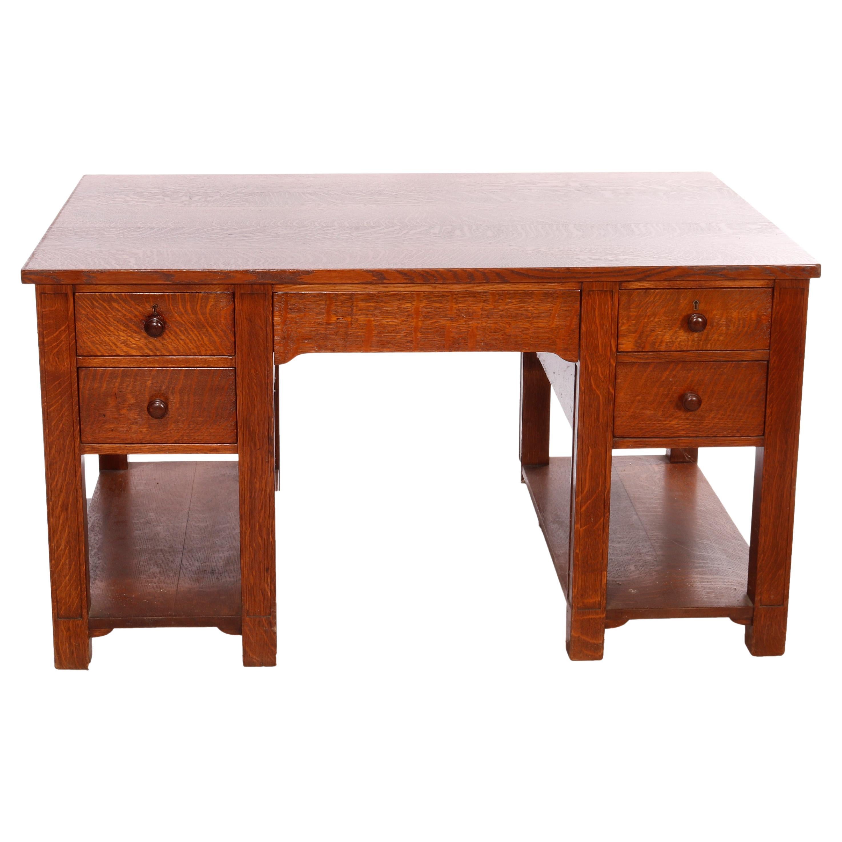 Antique 1910 Arts And Crafts Desk at 1stDibs