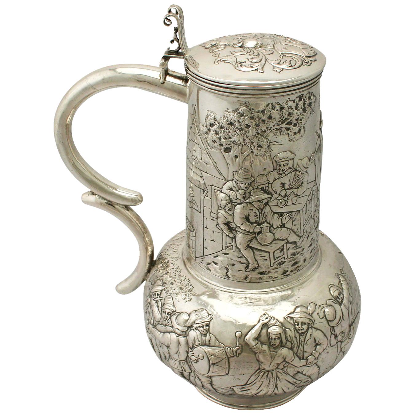 Cline German Arts and Crafts Copper Ice Bucket at 1stDibs