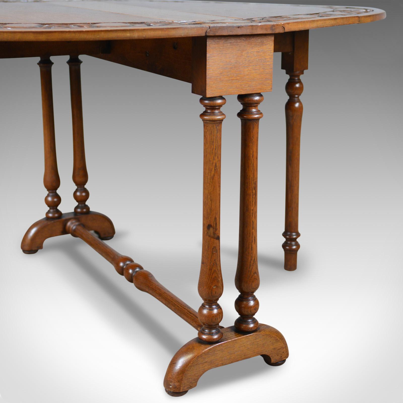 English Antique, Arts & Crafts Sutherland Table, Liberty-Esque, Occasional, Centre