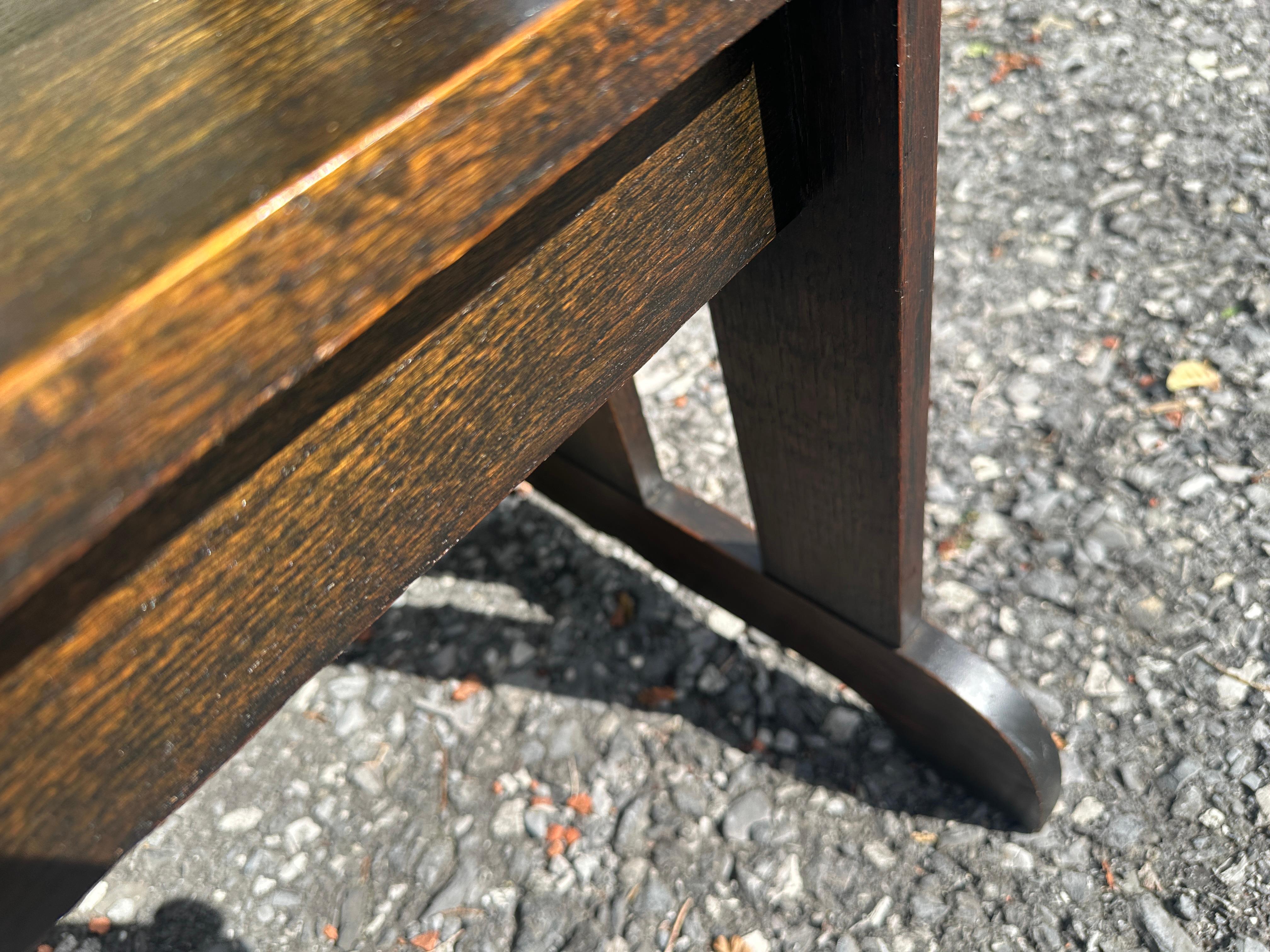 Antique Arts & Crafts Table by   