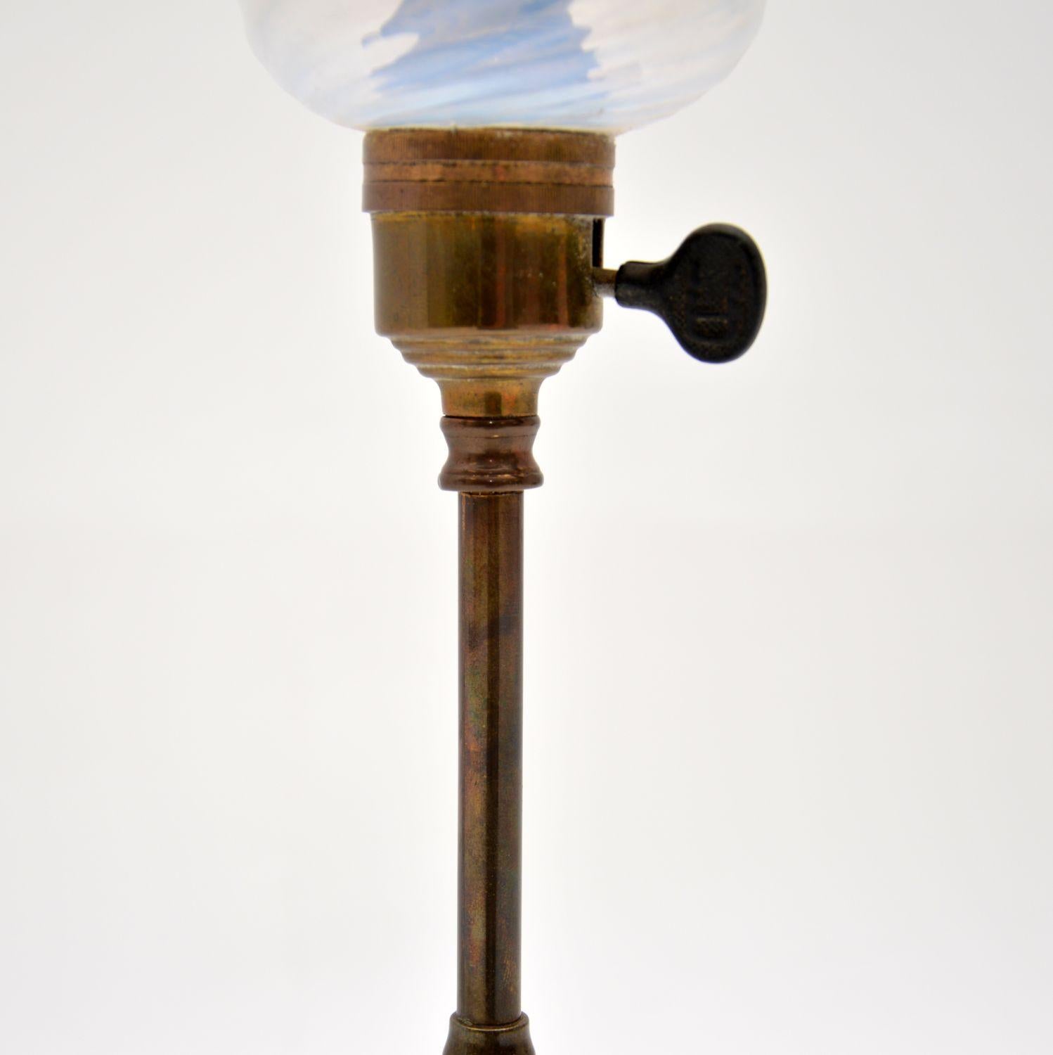 Antique Arts & Crafts Table or Wall Lamp by W.A.S Benson In Good Condition In London, GB