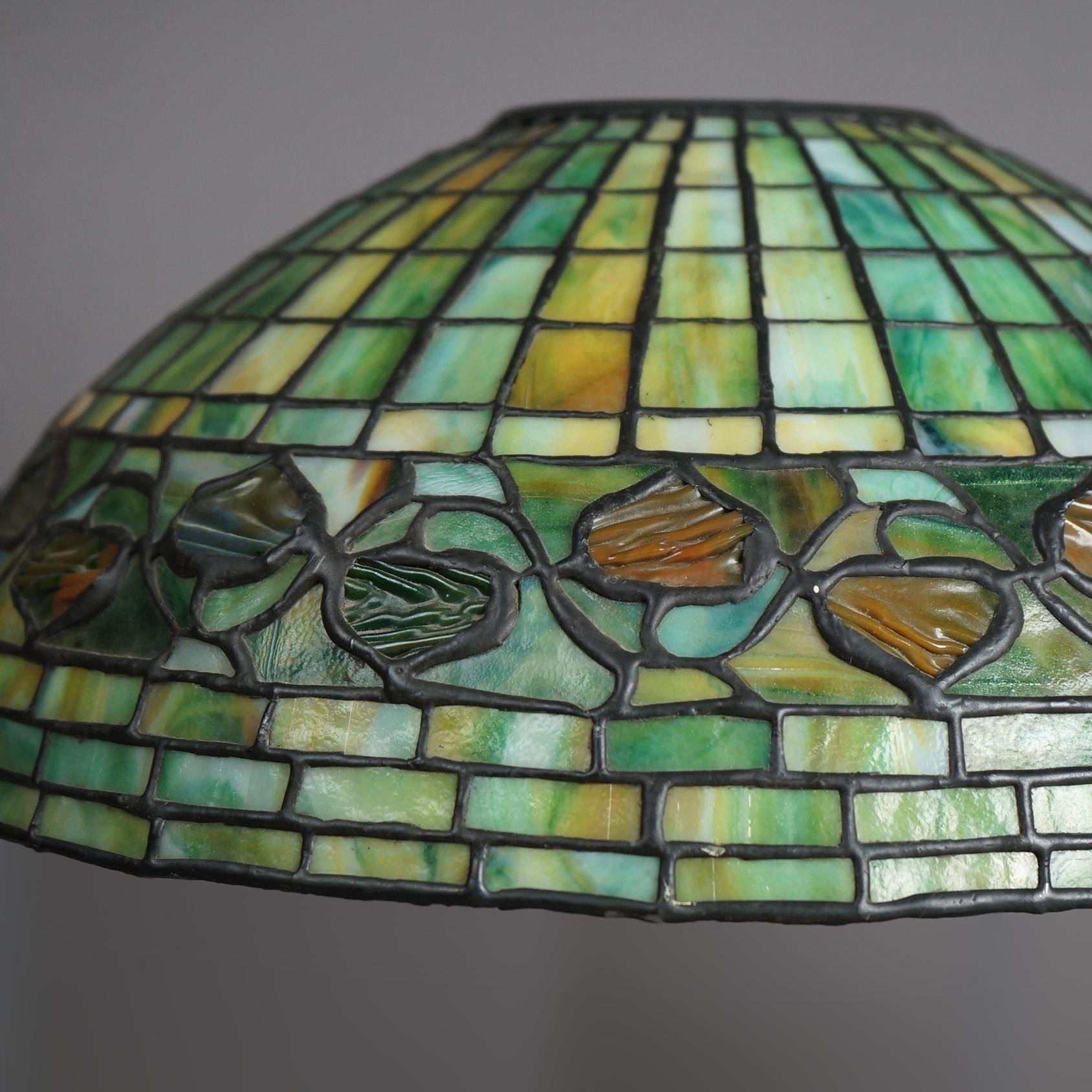 arts and crafts style lamp shades