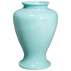 Antique Arts & Crafts Trenton Ware Art Pottery Floor Vase, 20th Century
