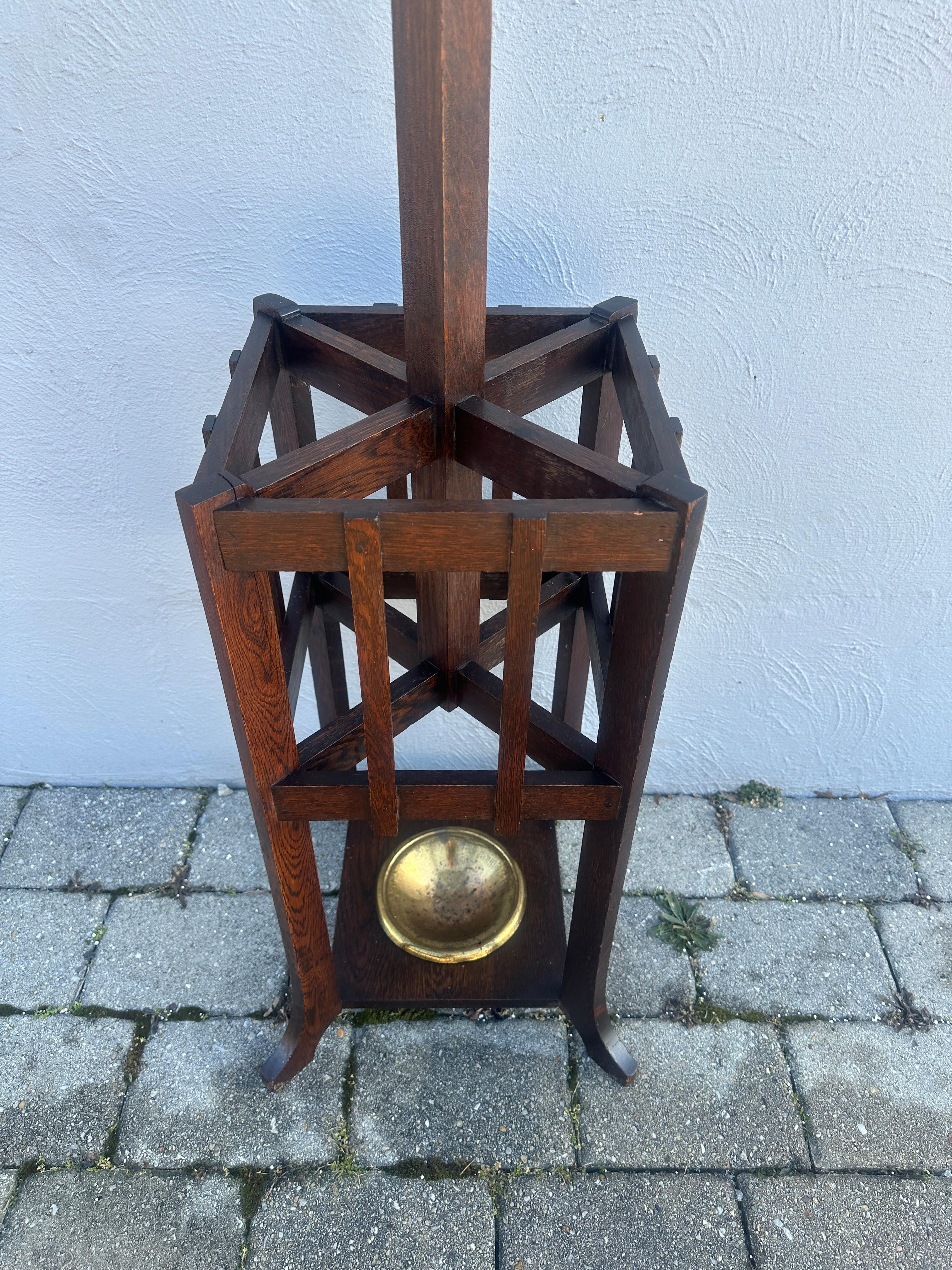 Antique Arts & Crafts Umbrella Stand - Stickley Era - W7266            EXTRA OFF For Sale 3