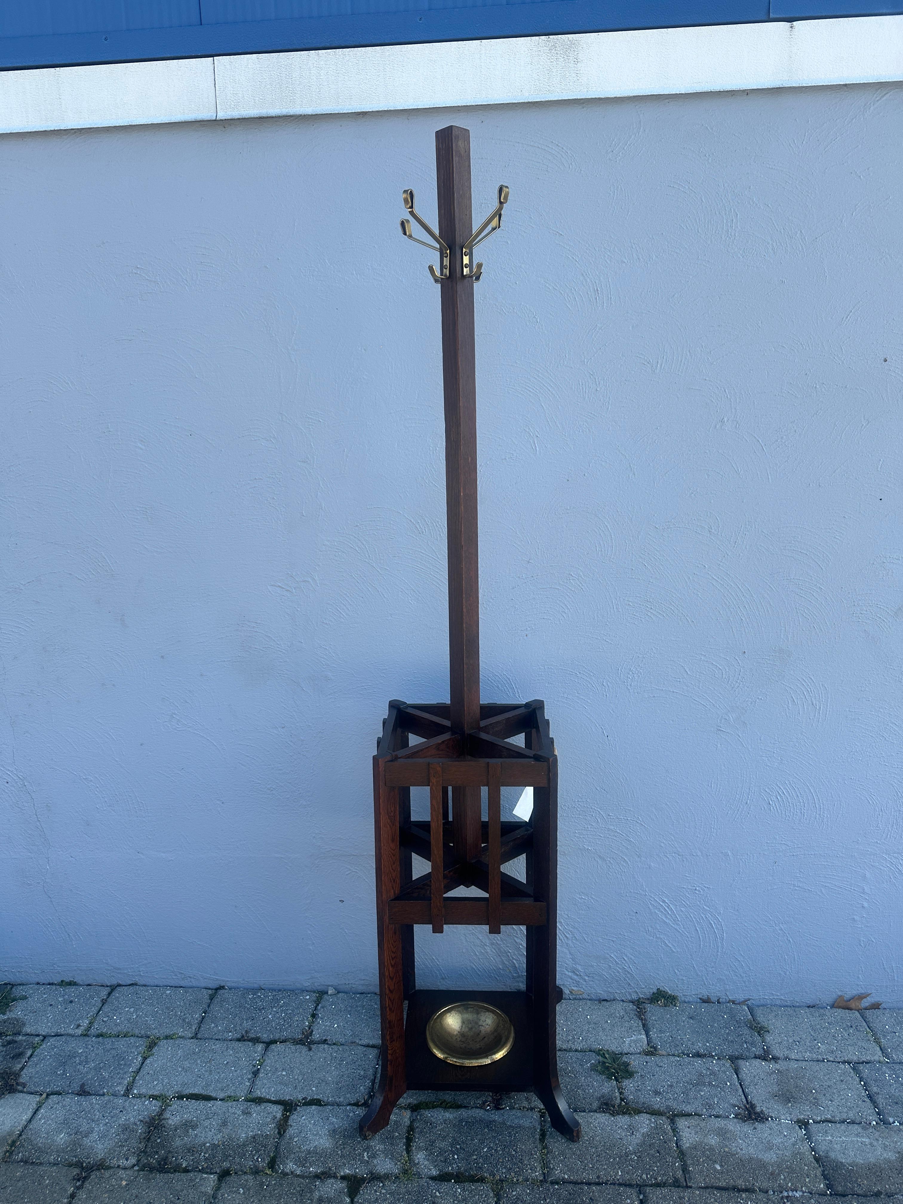 Antique Arts & Crafts Umbrella Stand - Stickley Era - W7266            EXTRA OFF For Sale 4