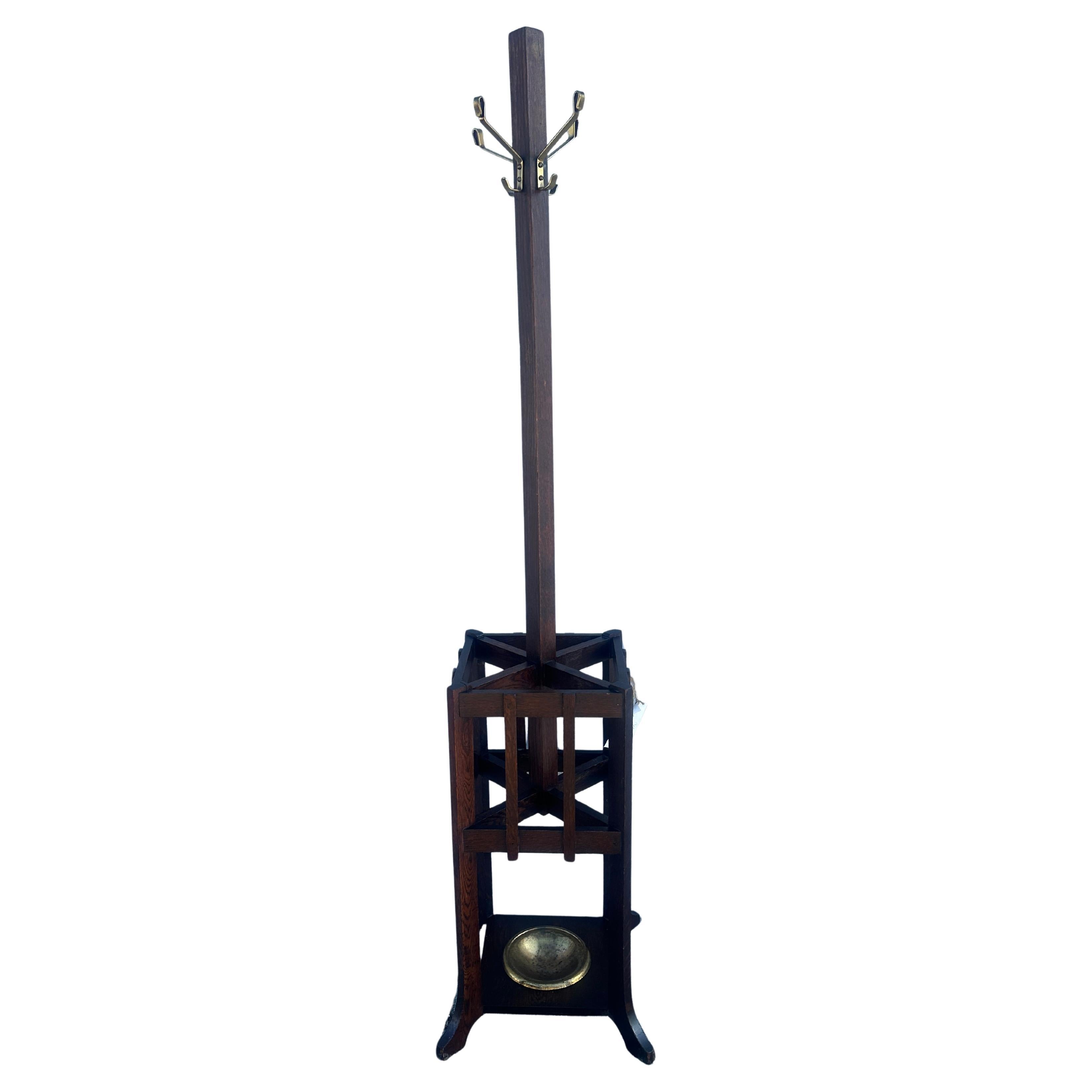 Antique Arts & Crafts Umbrella Stand - Stickley Era - W7266            EXTRA OFF