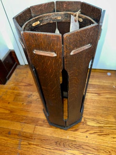 Antique "LAKE SHOPS" Umbrella Stand - Stickley Era W8047