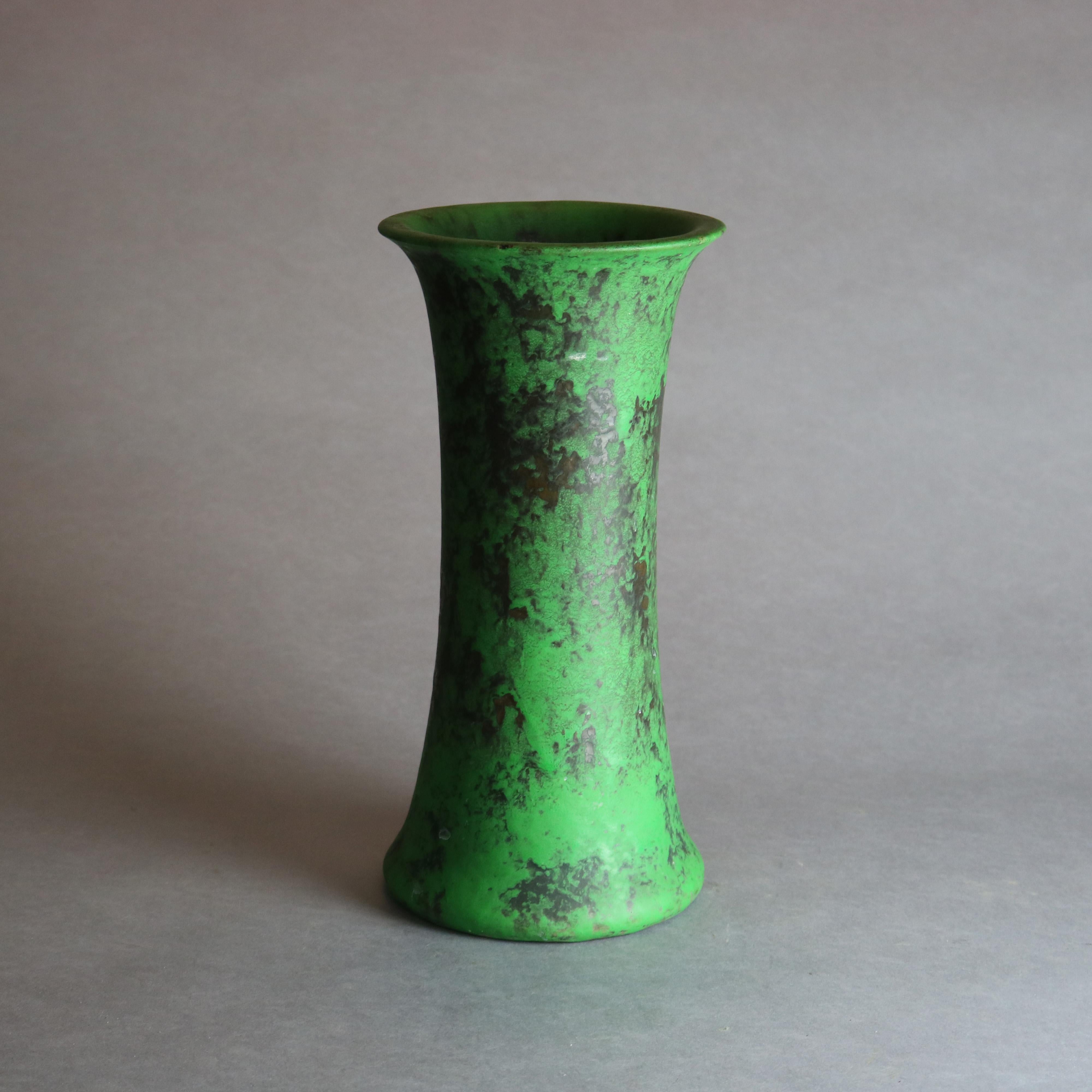 20th Century Antique Arts & Crafts Weller Art Pottery Coppertone Vase, Circa 1920
