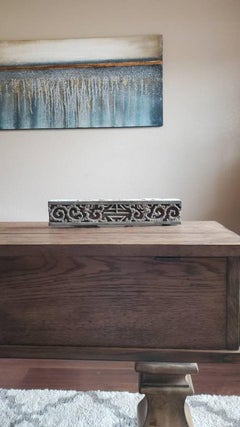 Antique Asian Architectural Relief Carved Stone Frieze Panel