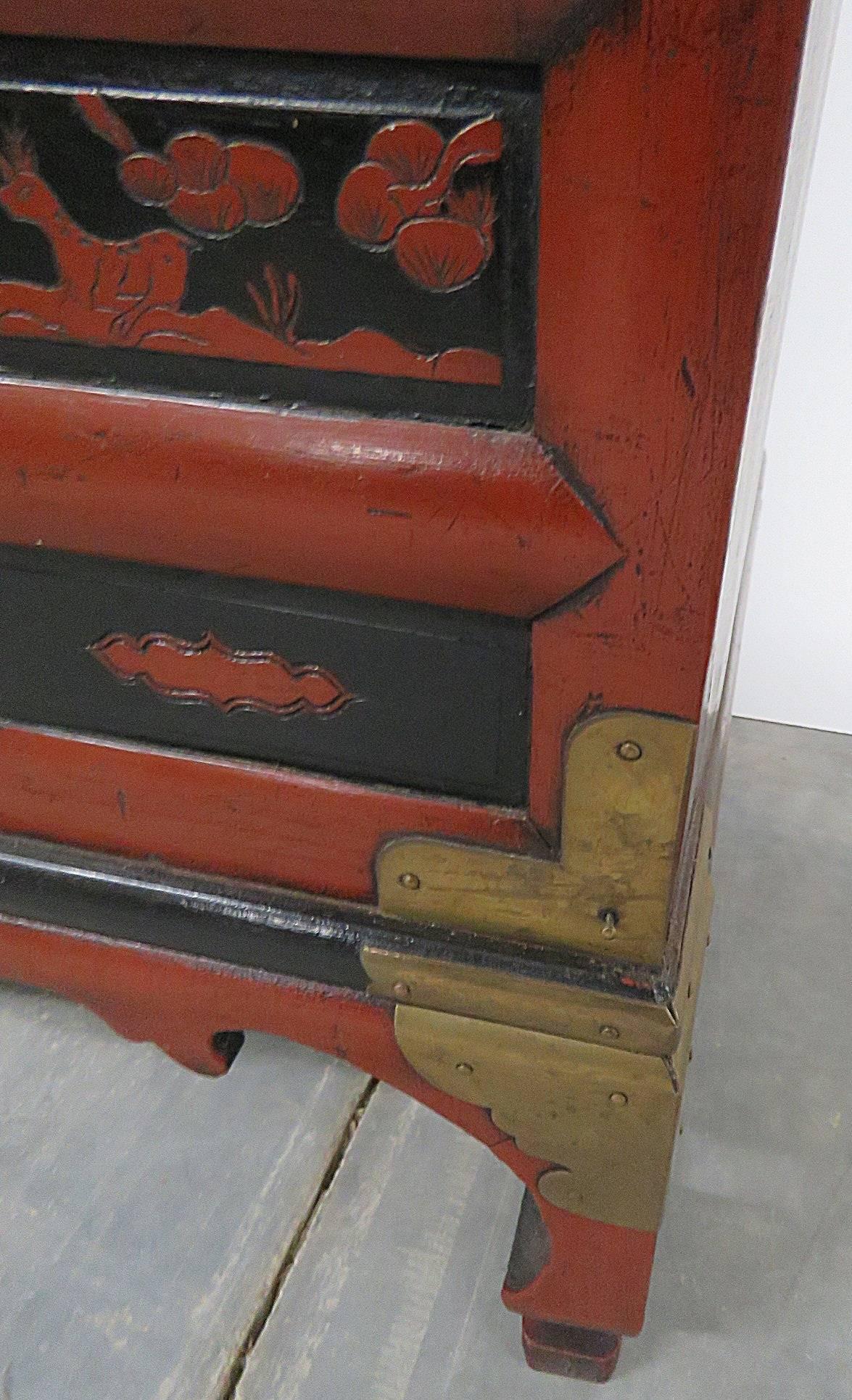 Antique Asian Cabinet 4