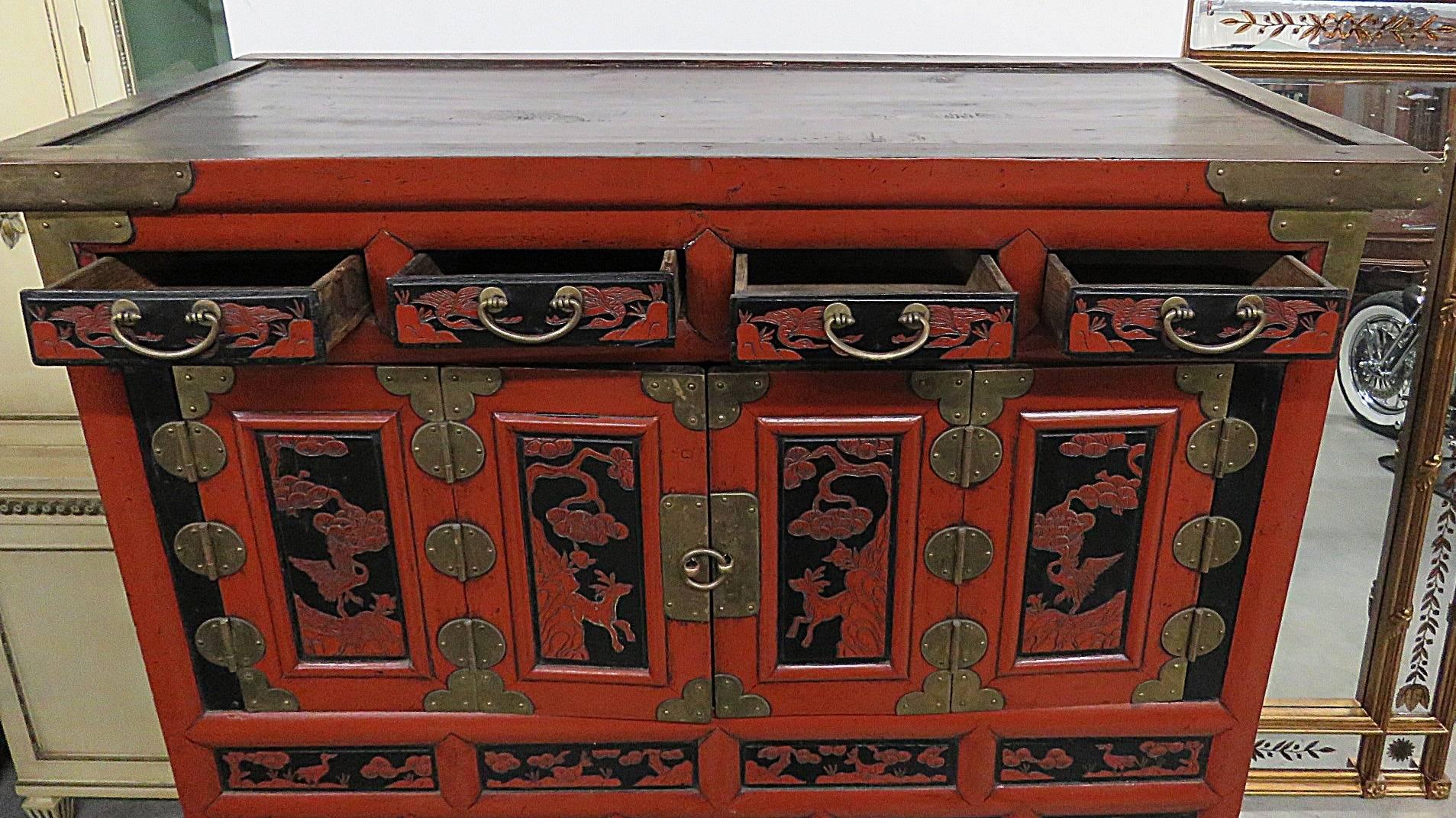 20th Century Antique Asian Cabinet