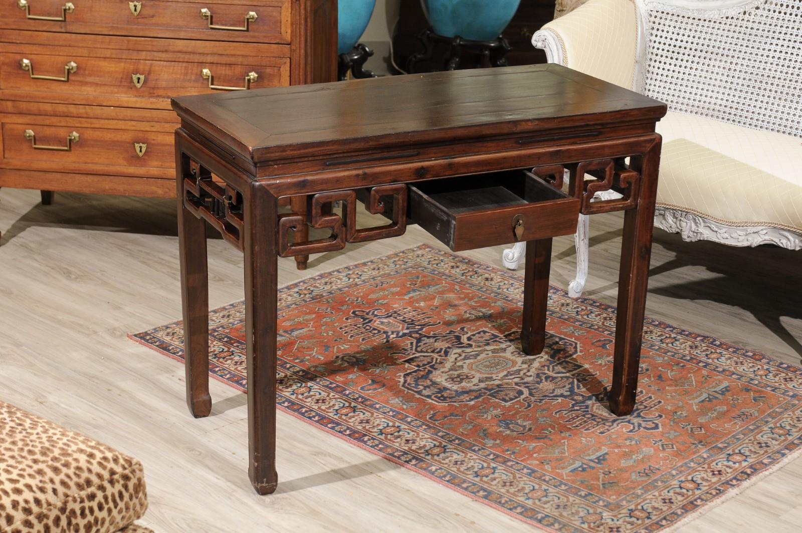 Chinese Export Antique Asian Console / Desk For Sale