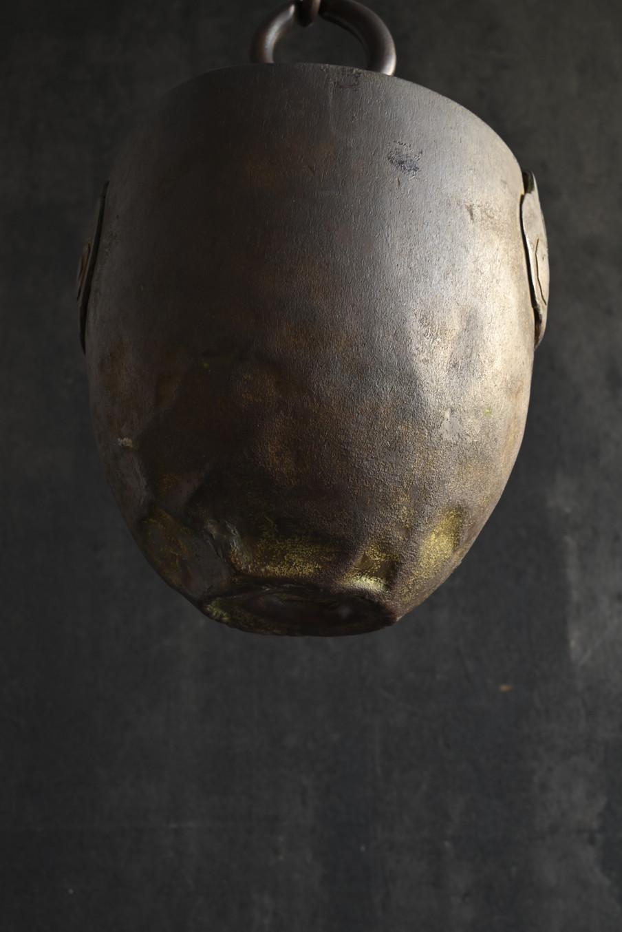 20th Century Antique Asian copper bucket 