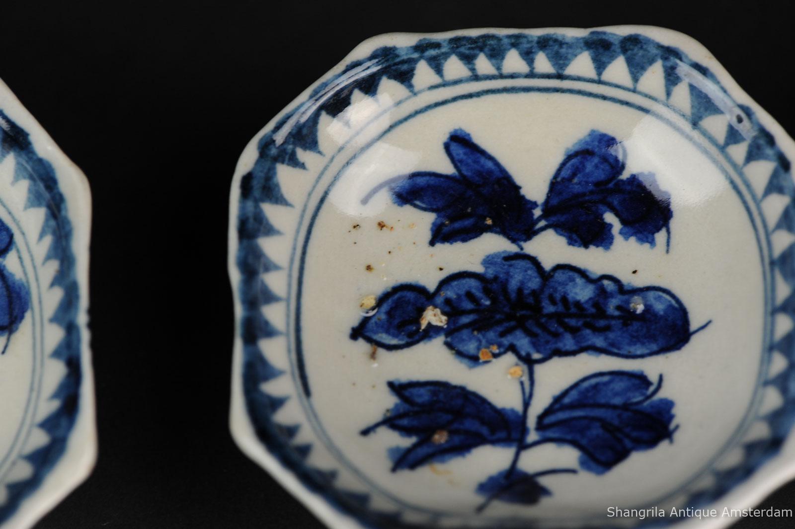 A very nice set of altar dishes.

Additional information:
Material: Porcelain & Pottery
Type: Altar Dish, Plates
Region of Origin: South East Asia
Japanese Style: Arita
Decoration Type / Colour: Blue & White
Condition: Perfect
Dimension: Size 8×3.3CM
