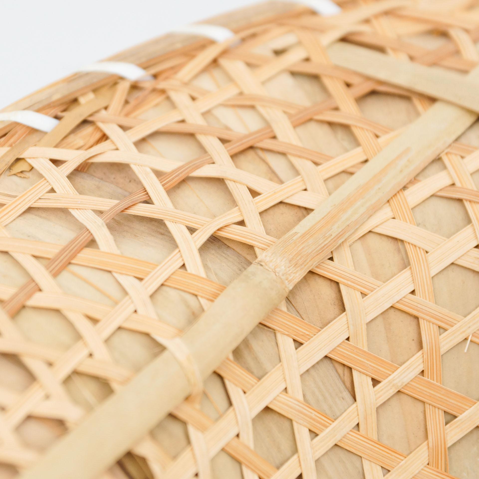 Antique Asian Rattan Hat, circa 1950 For Sale 7