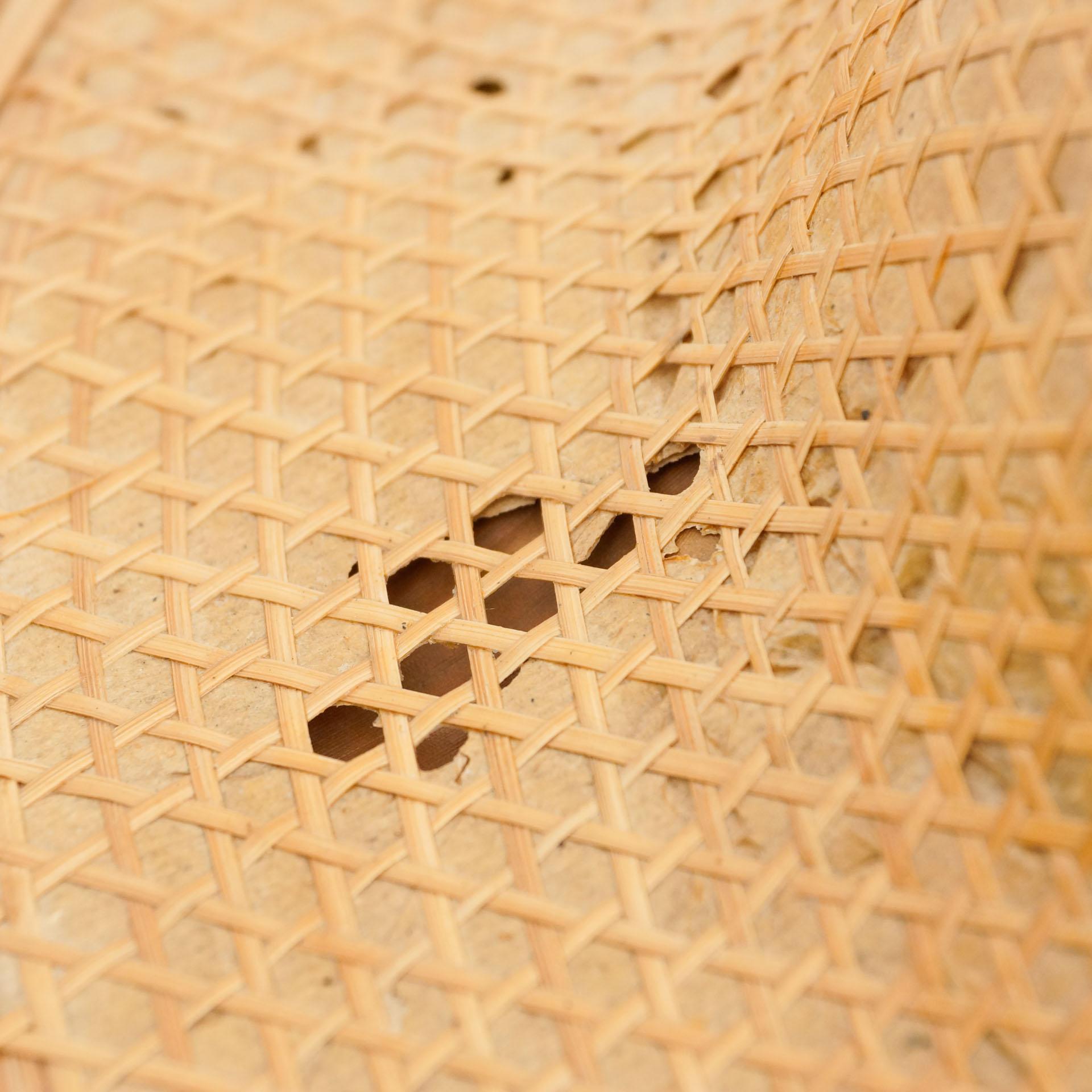 Antique Asian Rattan Hat, circa 1950 For Sale 4