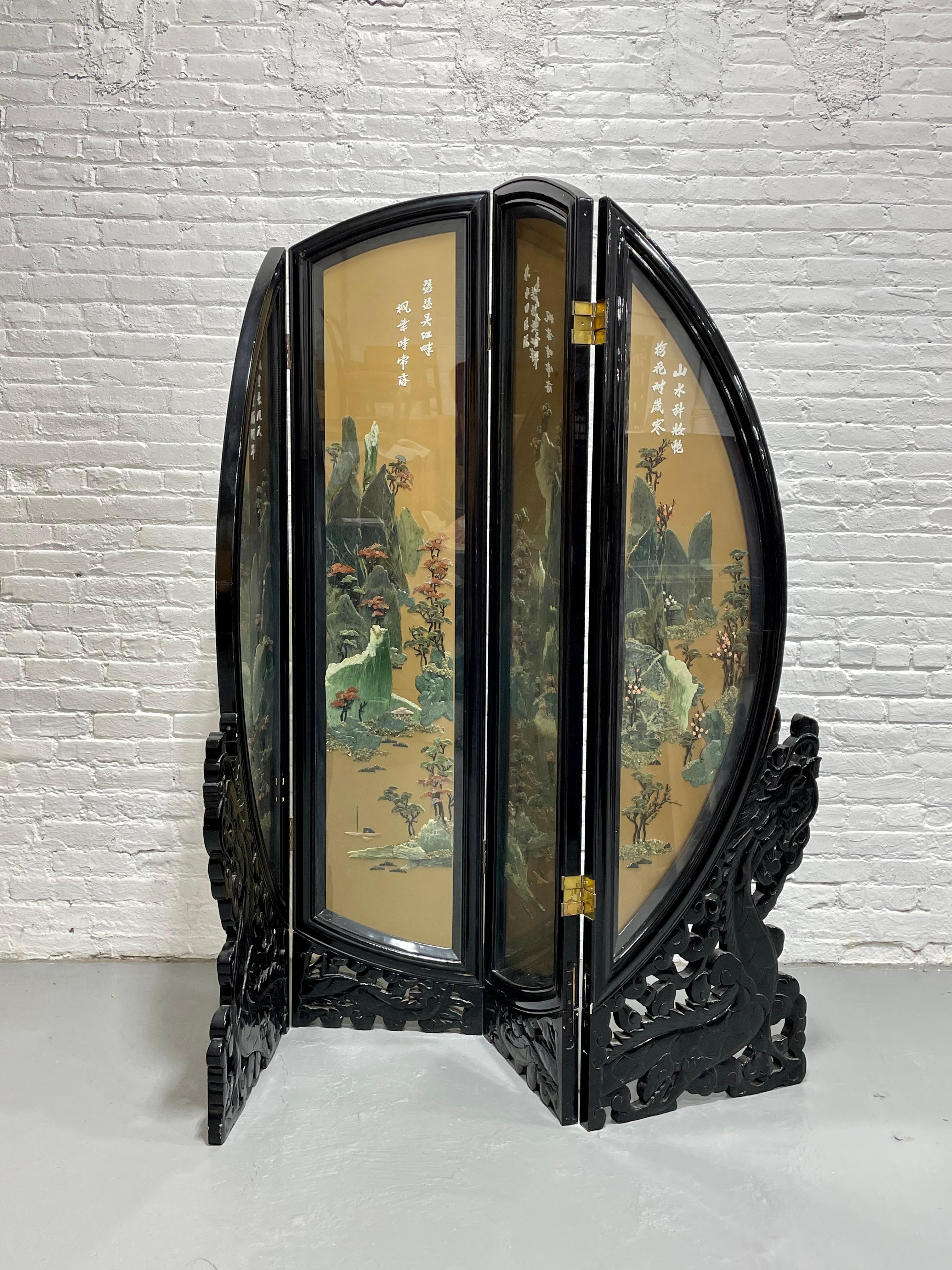 Antique ASIAN Room DIVIDER / SCREEN 5