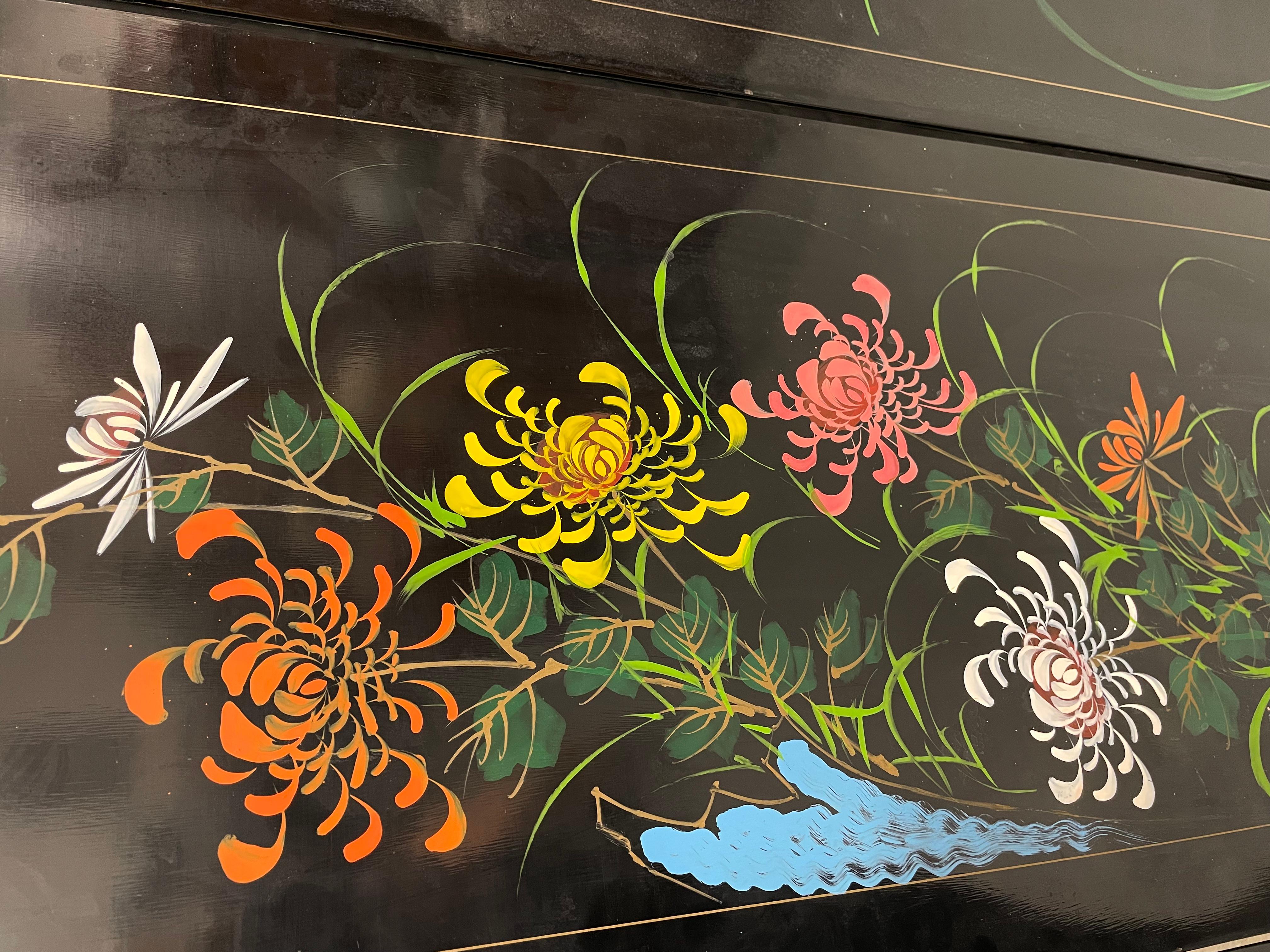 Antique ASIAN Room DIVIDER / SCREEN 9