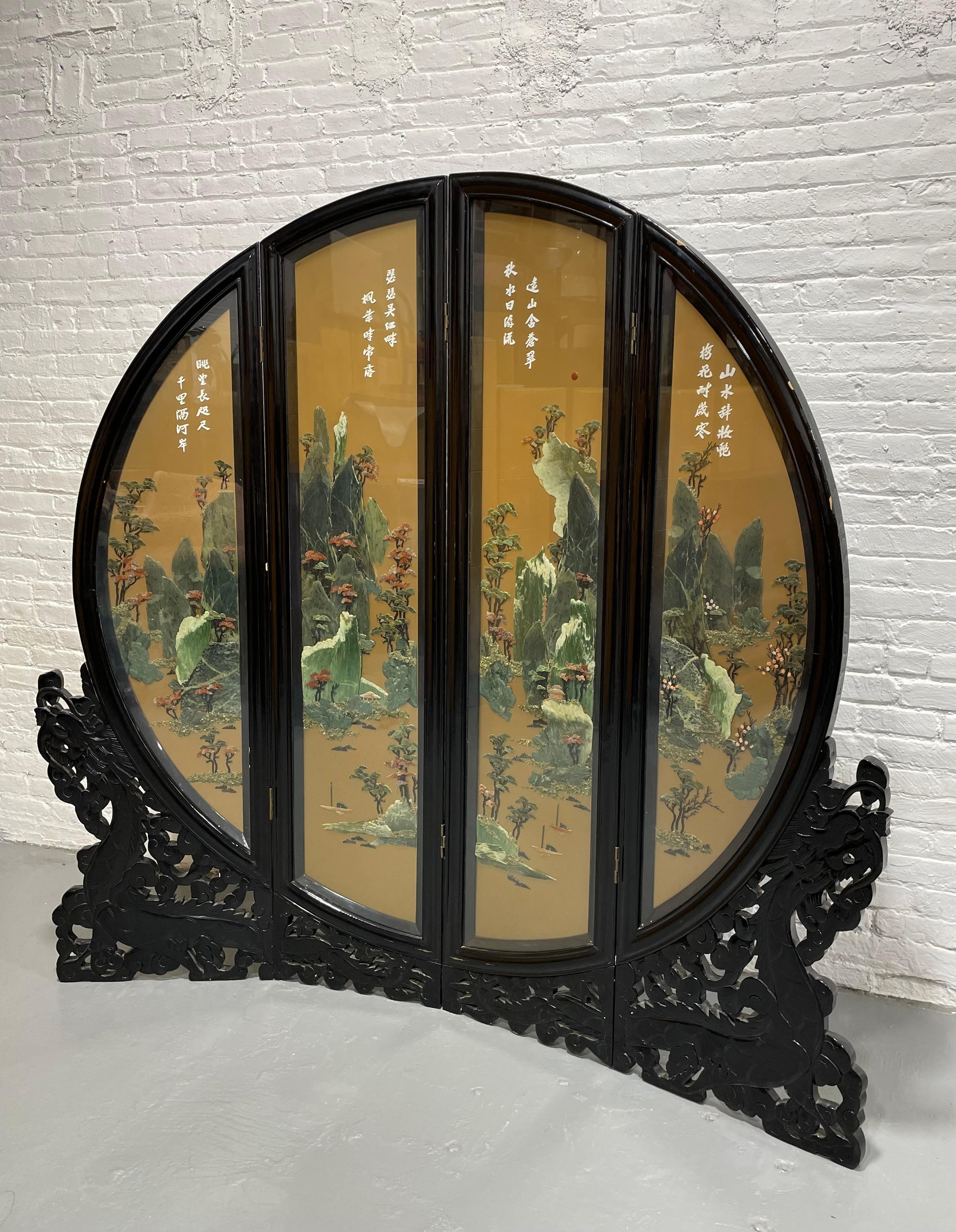 Antique ASIAN Room DIVIDER / SCREEN In Good Condition In Weehawken, NJ