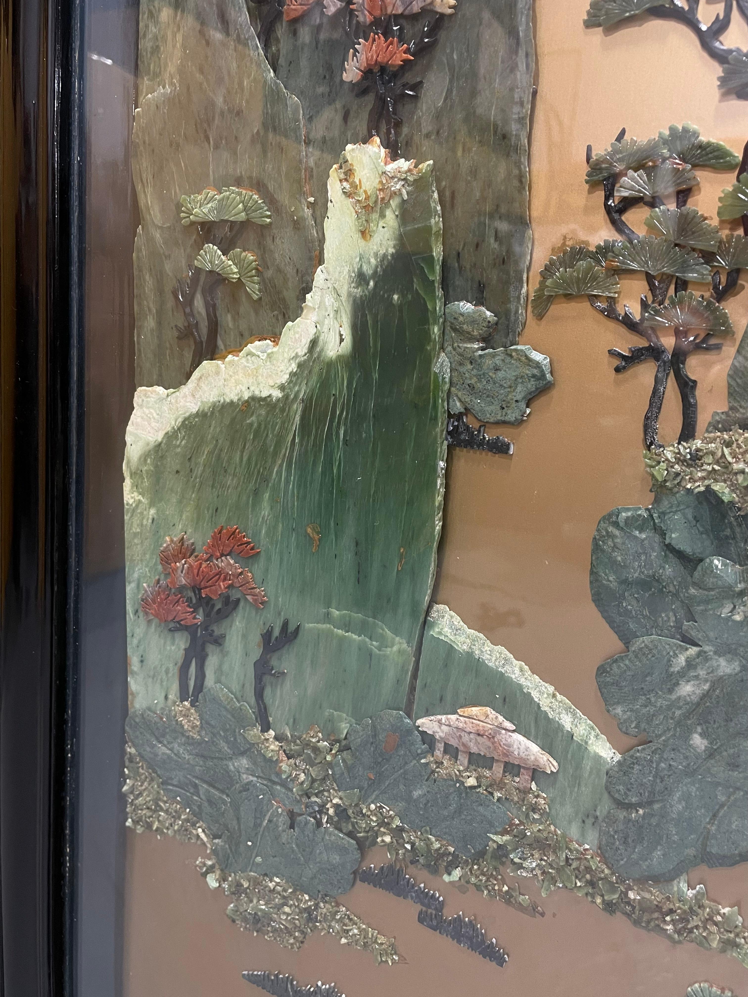 Jade Antique ASIAN Room DIVIDER / SCREEN
